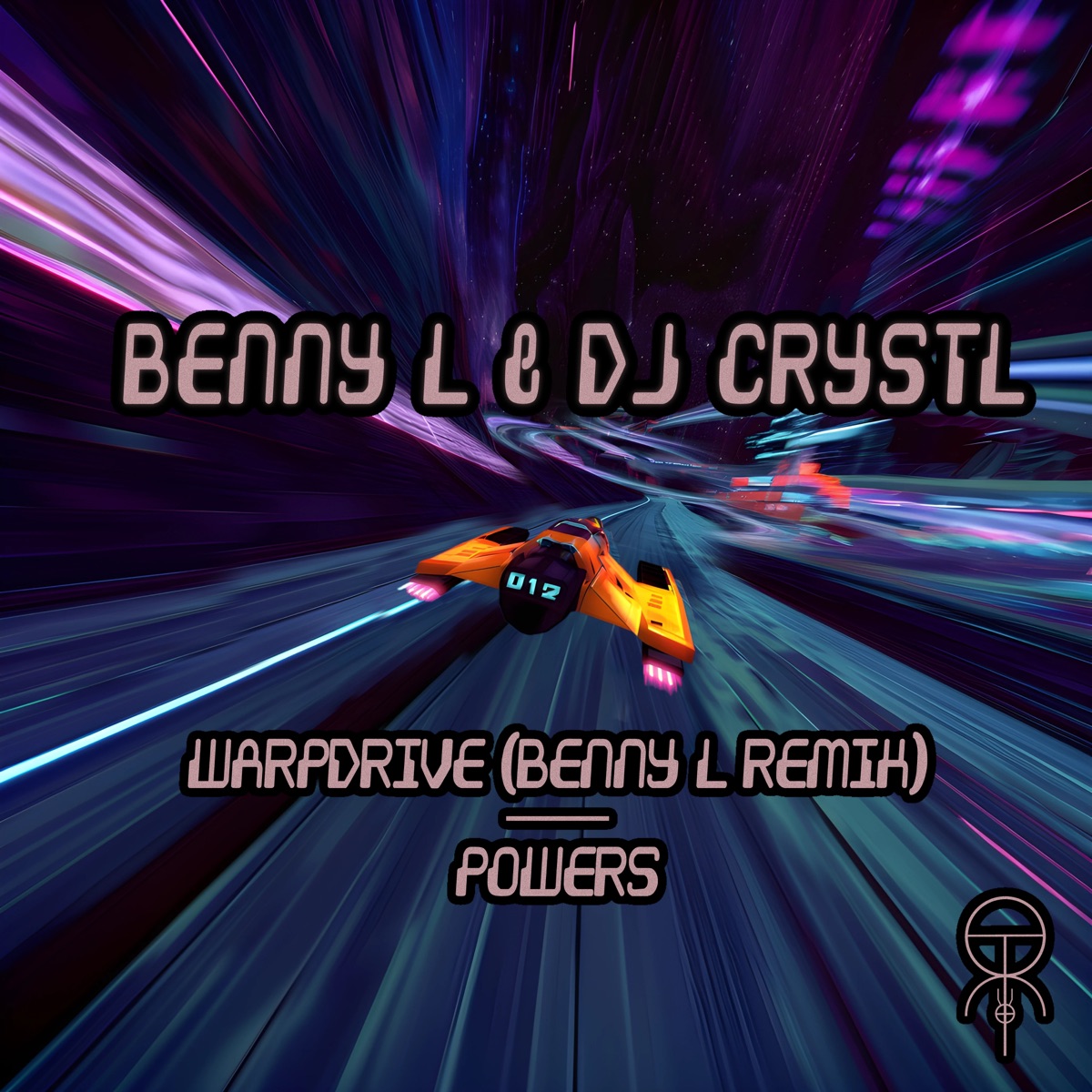 Warpdrive / Powers - Single by Benny L & DJ Crystl album cover