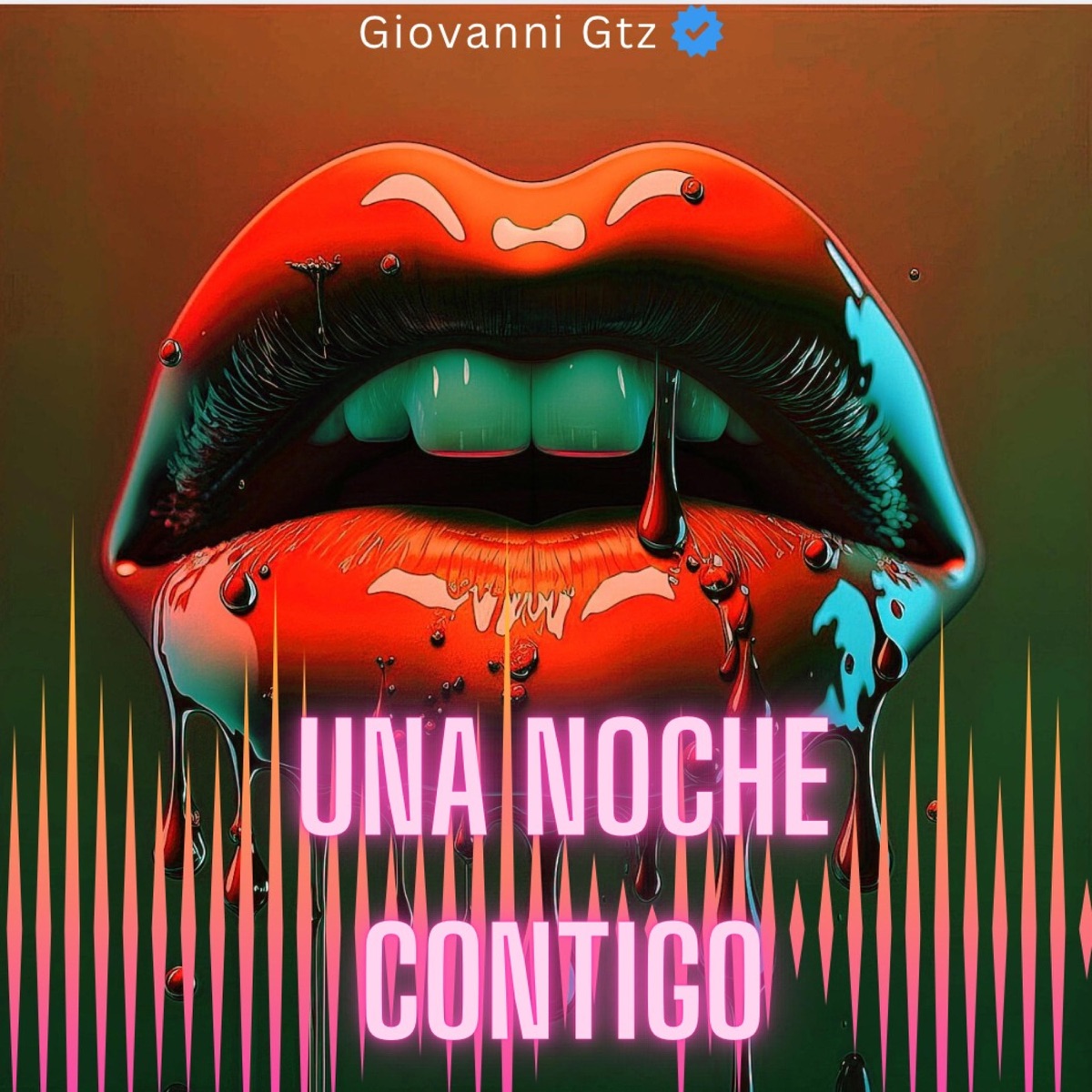 Una Noche Contigo-(Personal) - Single by Giovanni Gtz album cover
