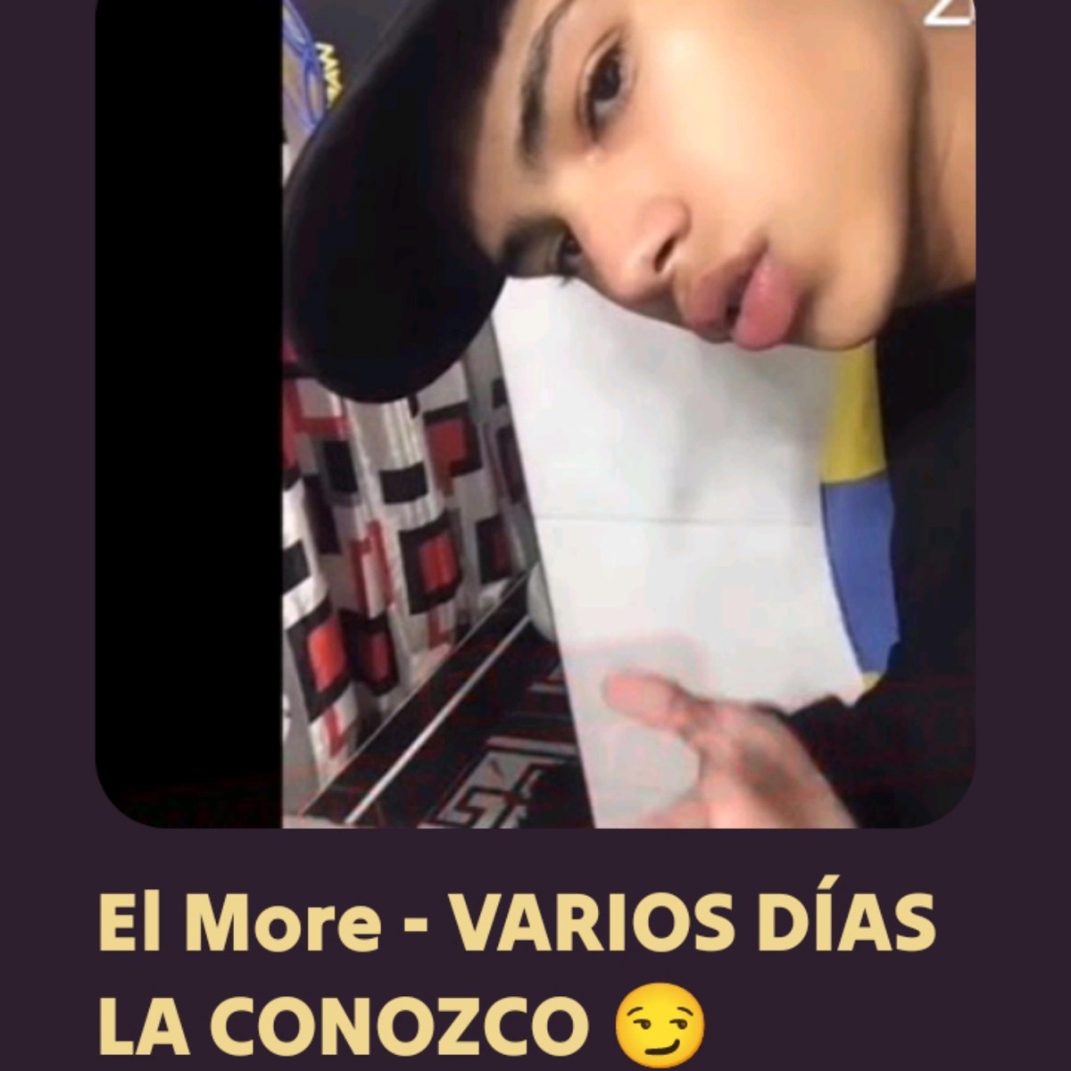 Varios dias la conozco - Single by ELMORE21 album cover