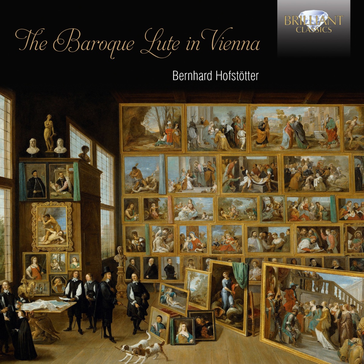 The Baroque Lute in Vienna by Bernhard Hofstötter album cover