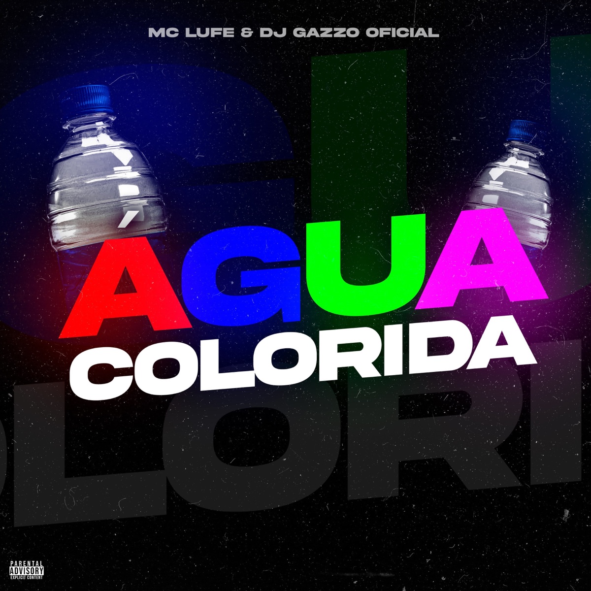 Água Colorida - Single by DJ Gazzo OFICIAL & MC LUFE album cover