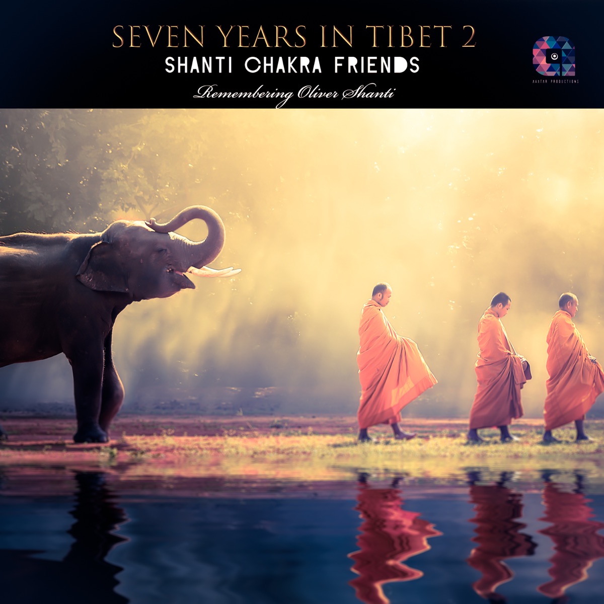 Seven Years in Tibet 2 by Shanti Chakra Friends album cover
