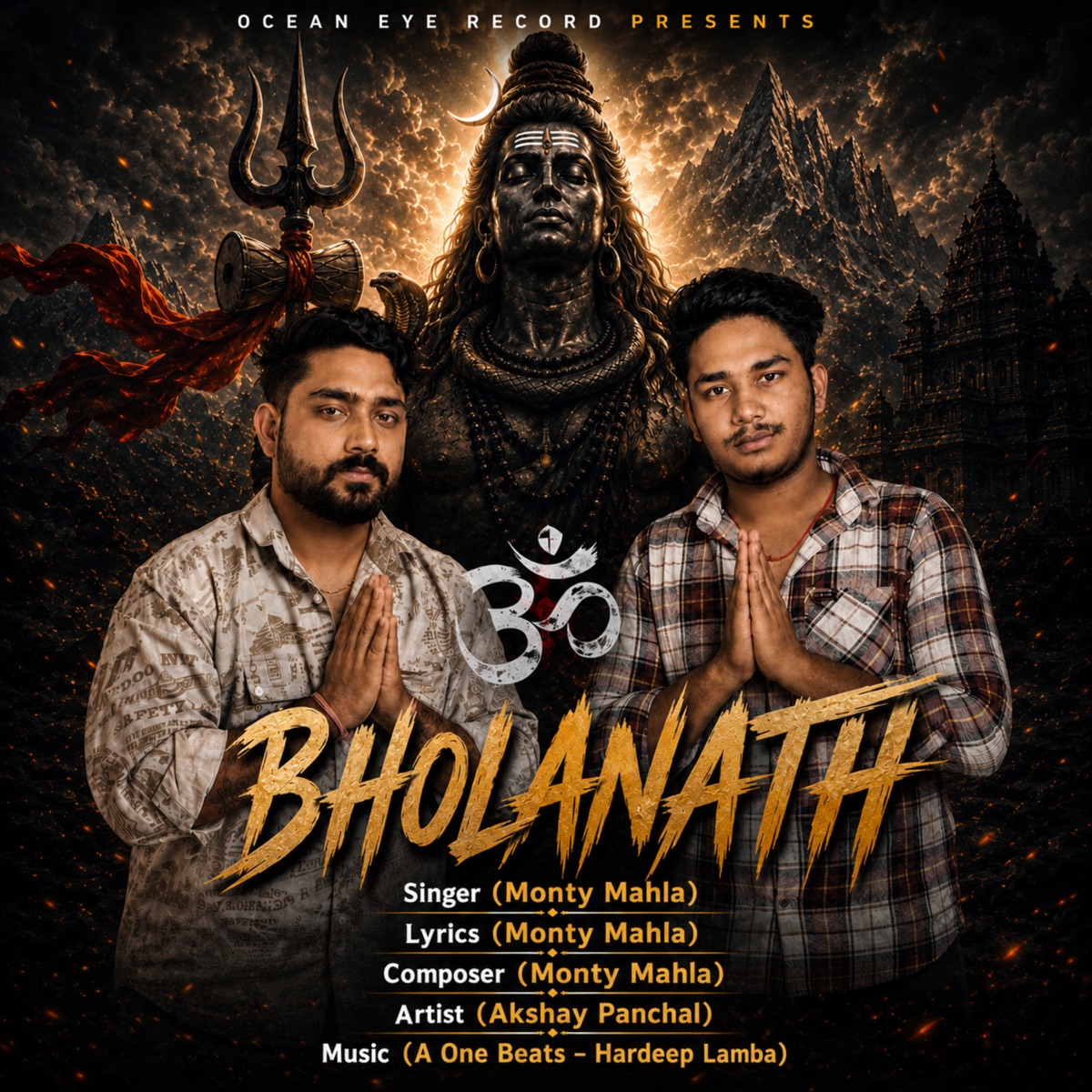 Bholenath (feat. Akshay Panchal) - Single by Monty Mahla album cover