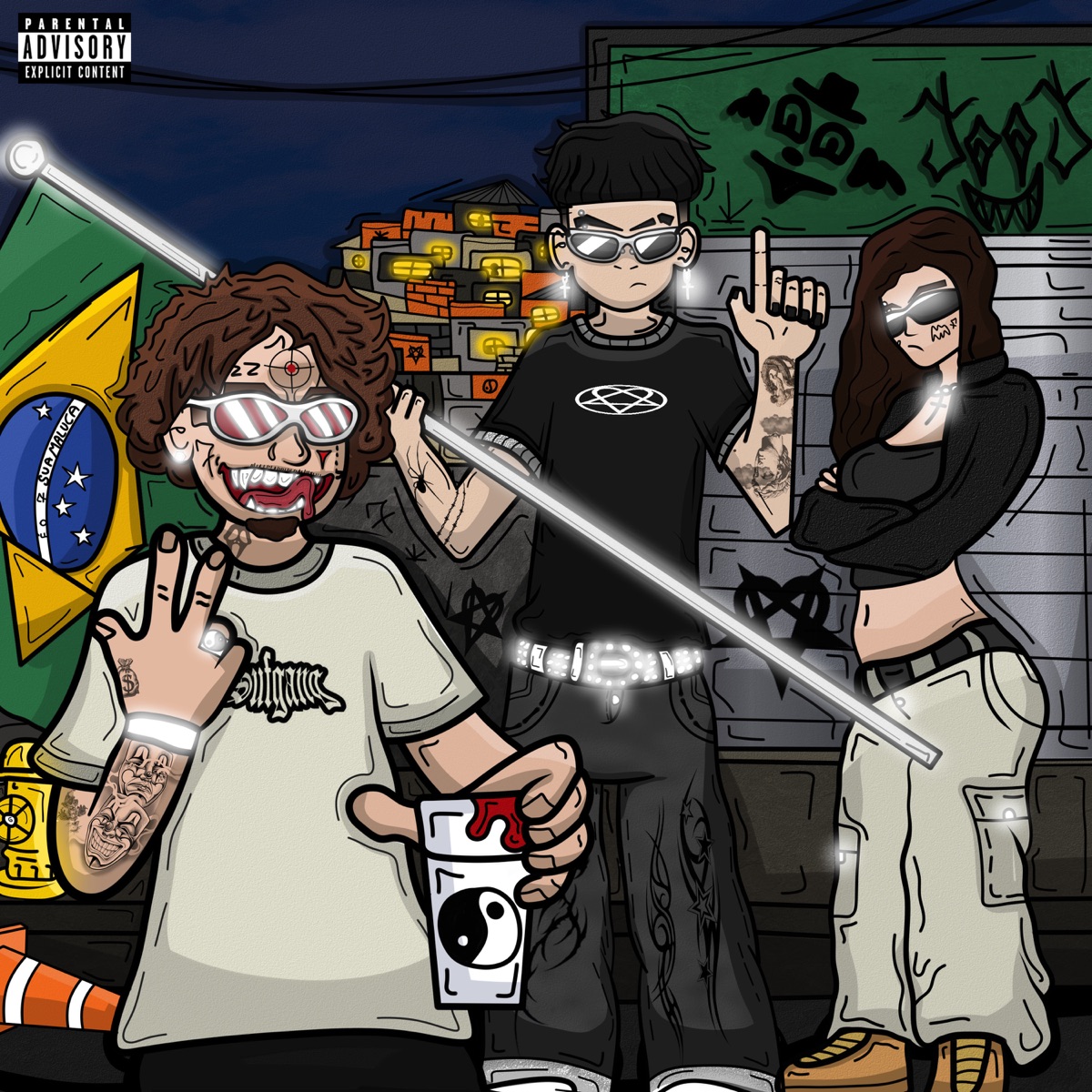 Dyann & 7, Vol. 2 - EP by luvdyann, PCN Boladão & Mazy original album cover