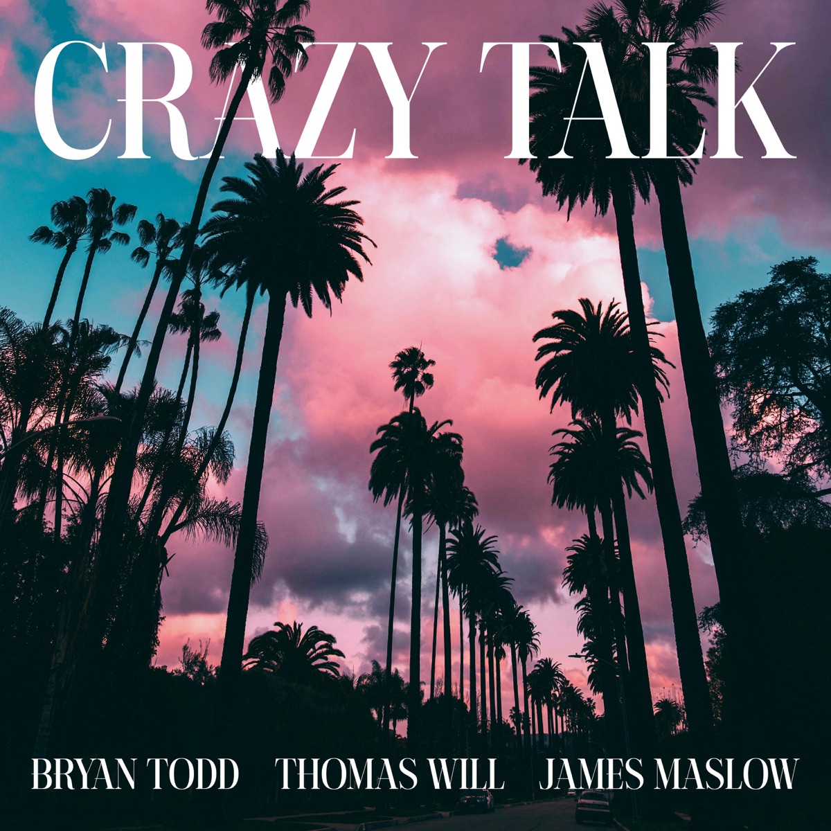 Crazy Talk - Single by Bryan Todd, James Maslow & Thomas Will album cover