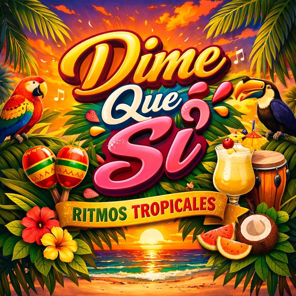 Dime Que Si - Single by Ritmos Tropicales album cover