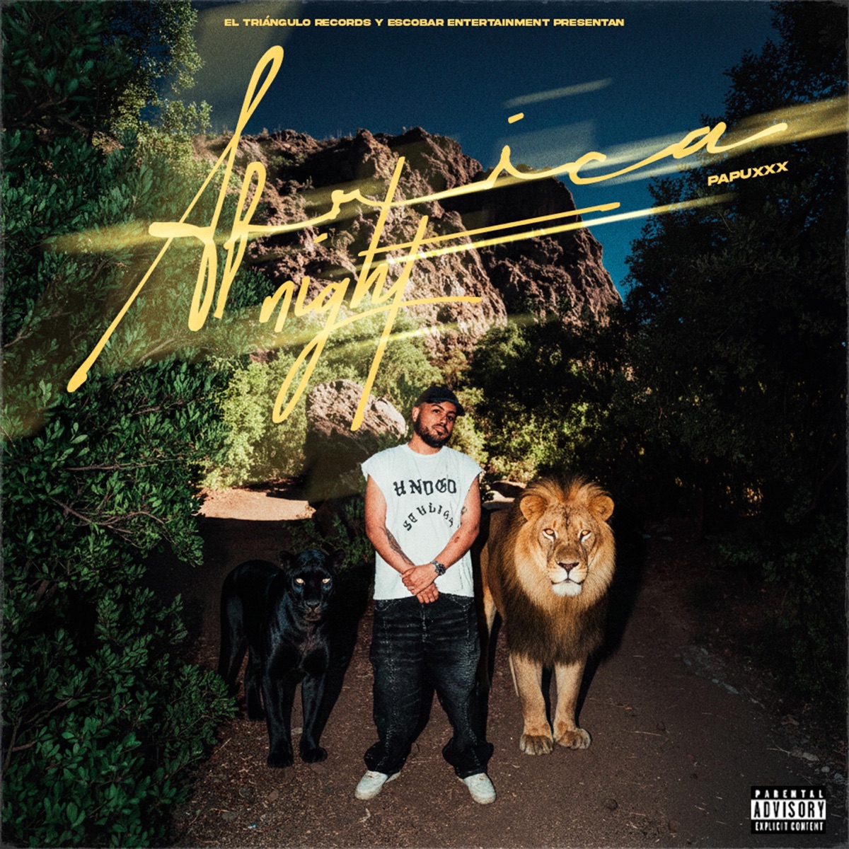 Africa Night - Single by El Triangulo R & PAPUXXX album cover