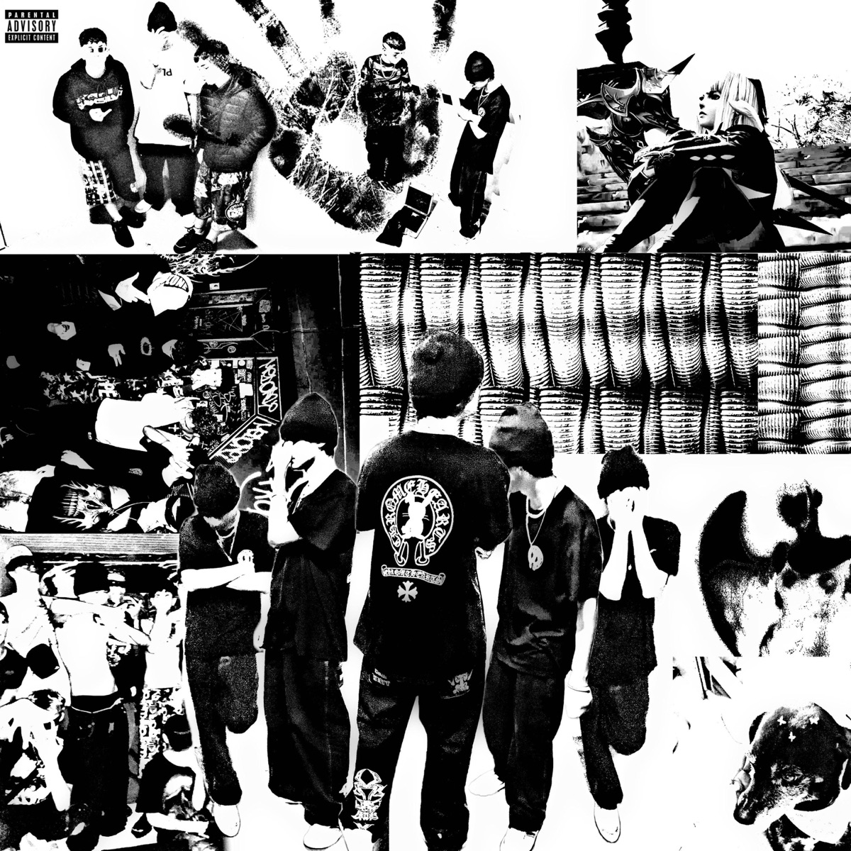 LiveYoungDieFast (feat. ANTISociety!) by snow041 album cover