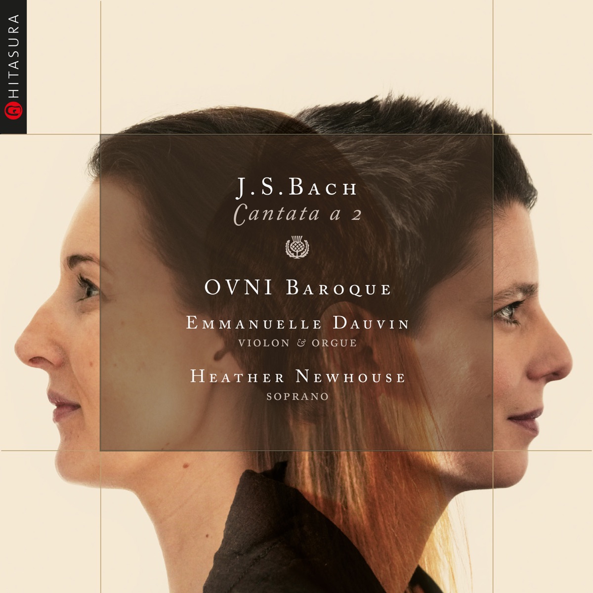 OVNI Baroque - Cantata a 2 by Heather Newhouse & Emmanuelle Dauvin album cover
