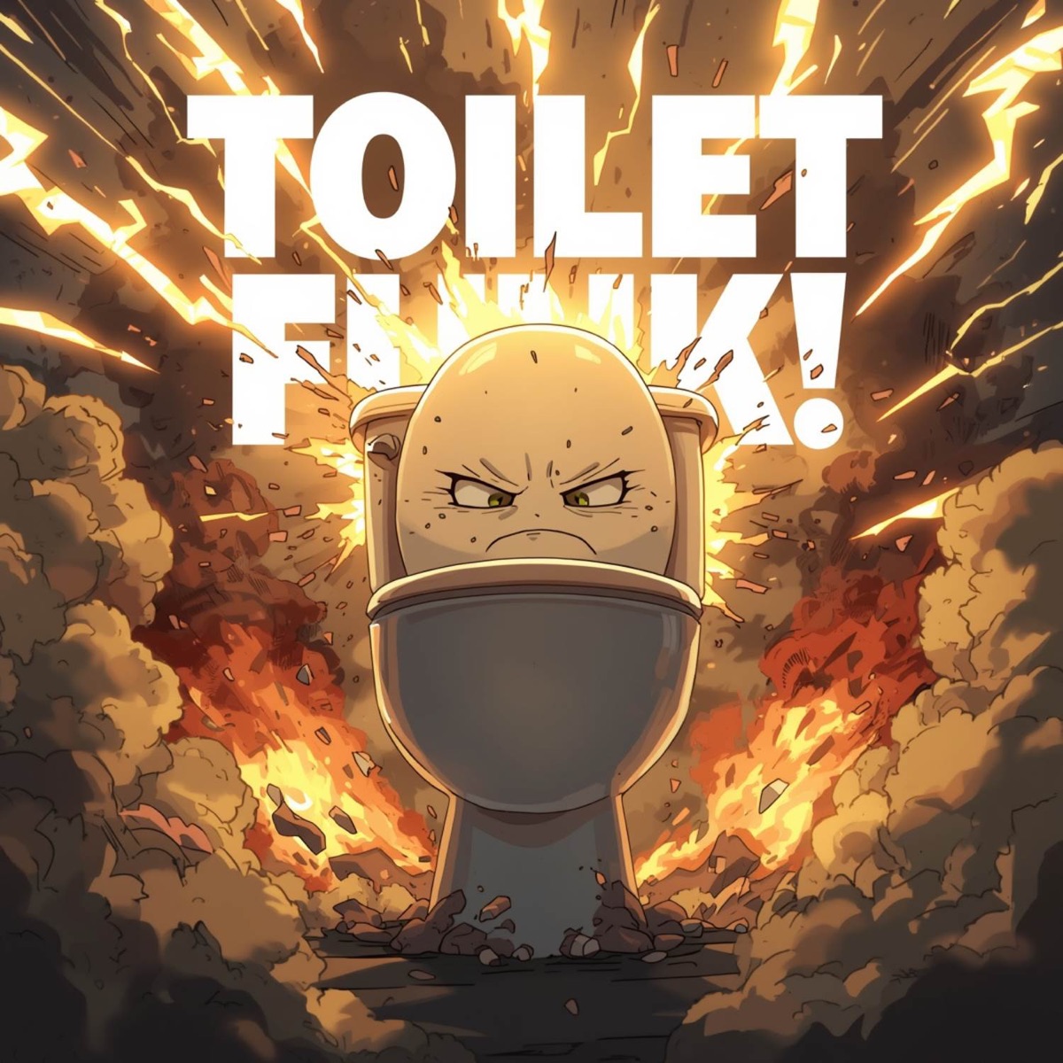 TOILET FUNK! - Single by Rashy Records album cover