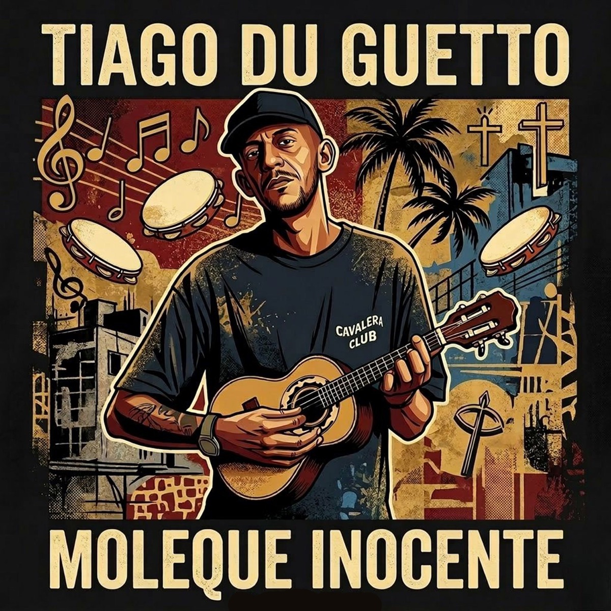 Moleque Inocente - Single by Tiago Du Guetto & Modestto album cover