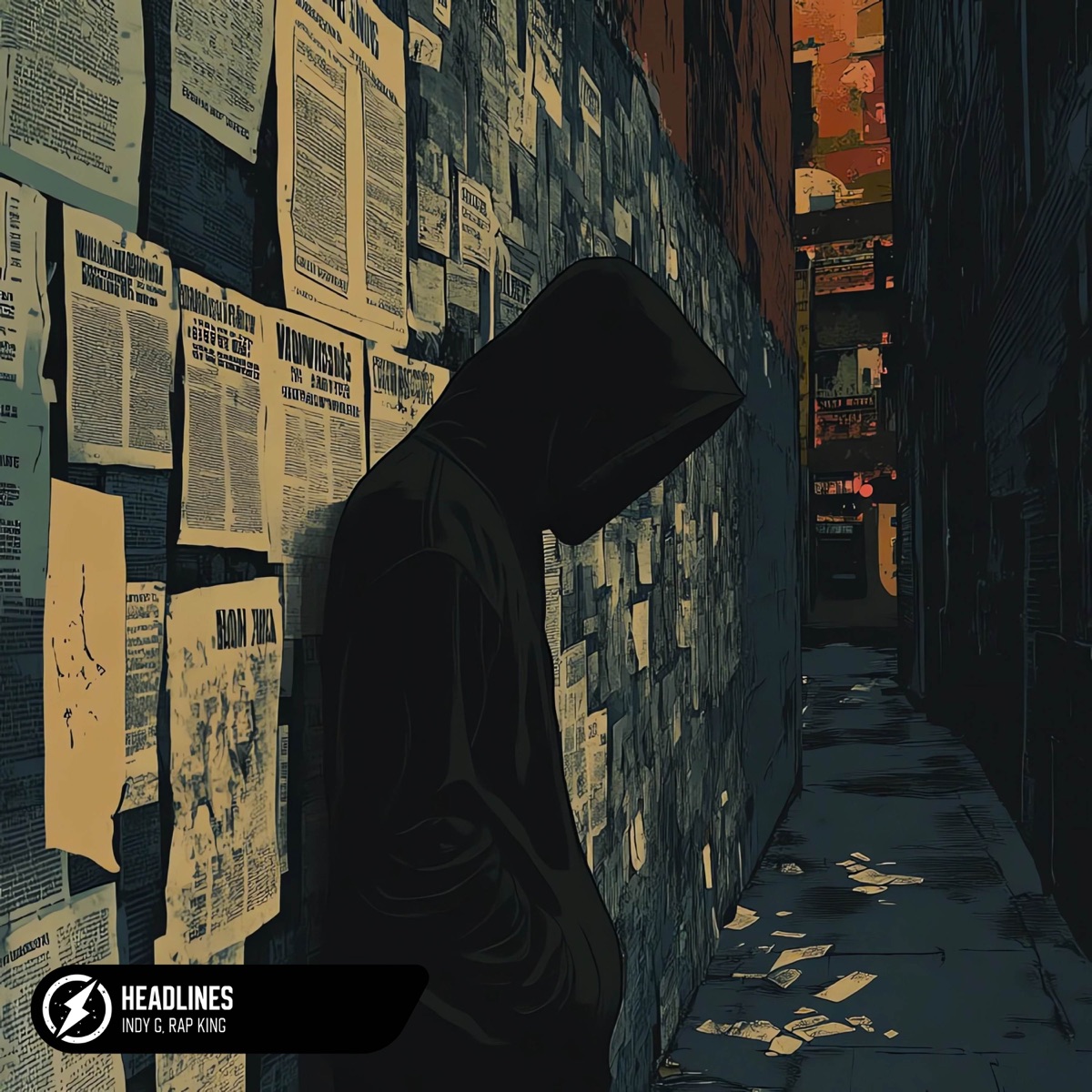 Headlines - Single by Indy G & Rap King album cover