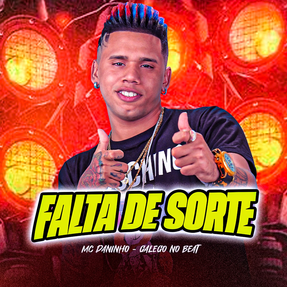 Falta de Sorte - Single by Mc Daninho & Galego No Beat album cover