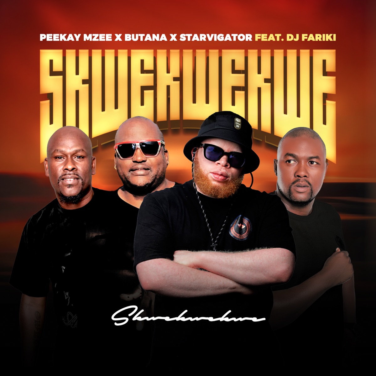 Skwekwekwe (feat. DJ Fariki) - Single by Peekay Mzee, Butana & Starvigator album cover