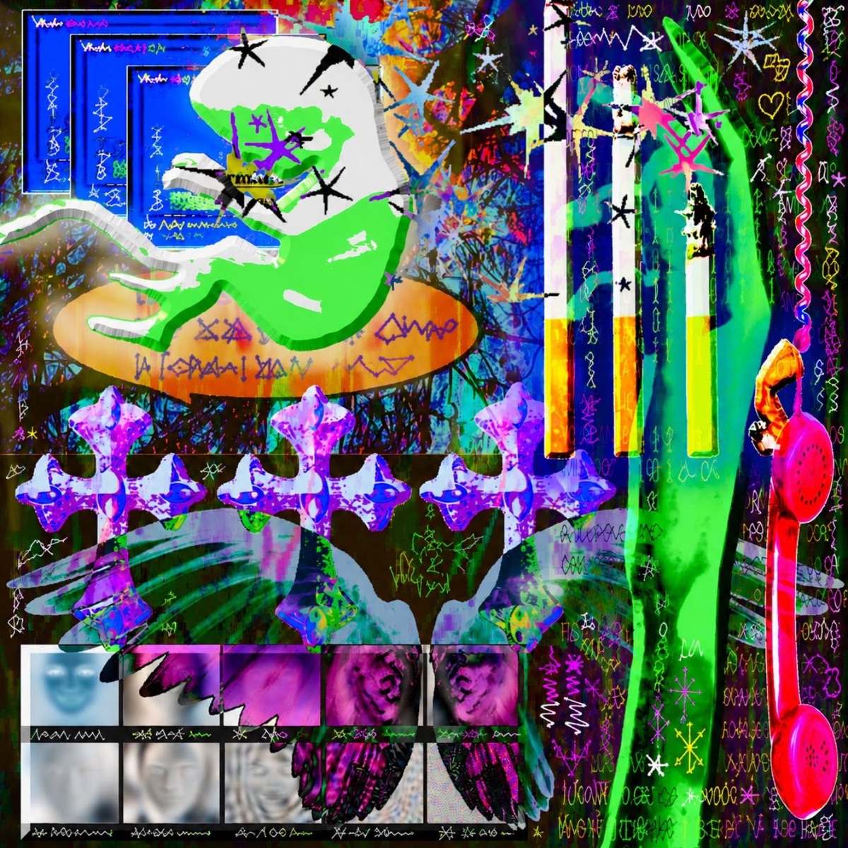 rialCHUGGshit - Single by Romero LD, gVnd3d, Charlii 808 & OneShotNoisy album cover