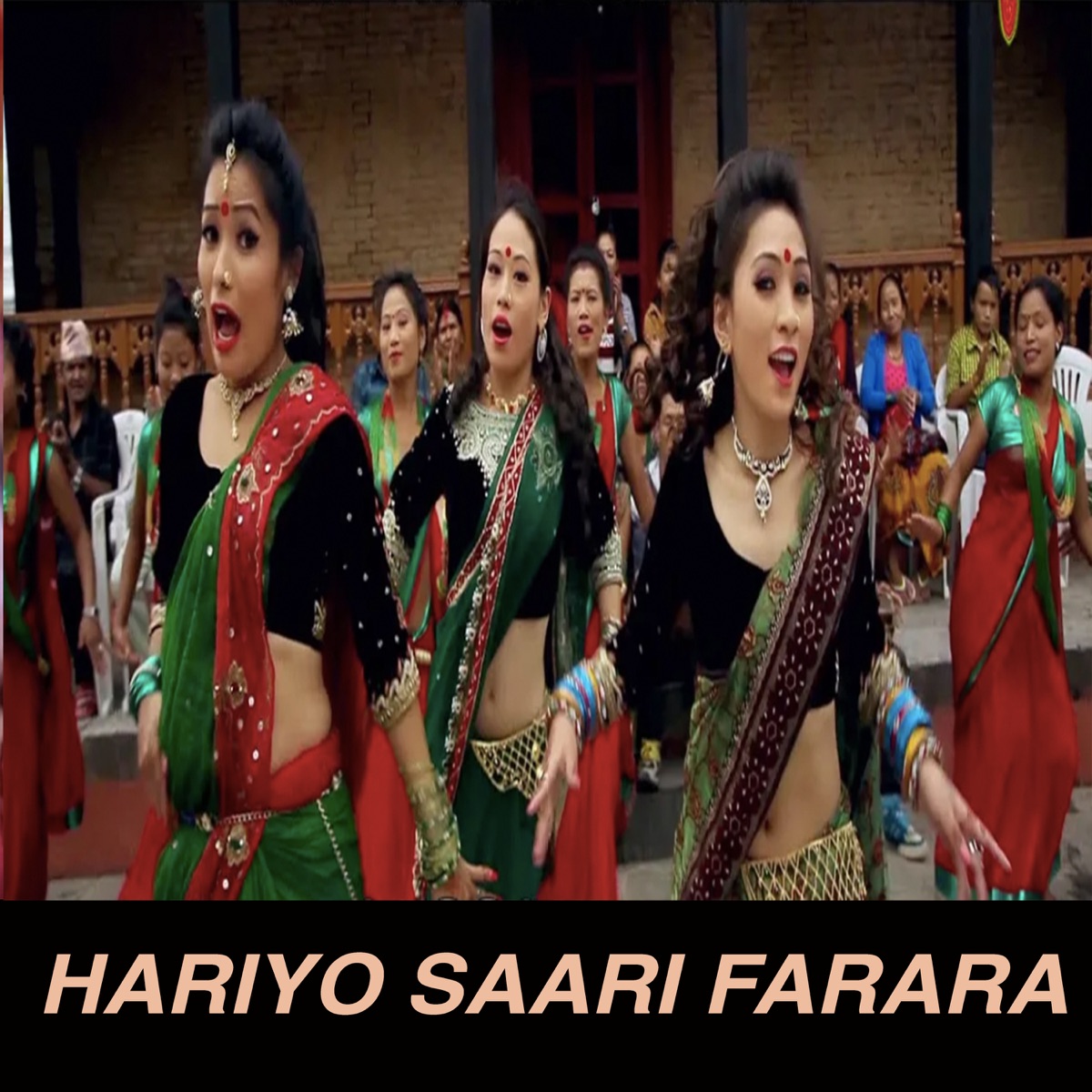 Hariyo Saari Farara - Single by Mina Lama & Bijaya Gurung album cover