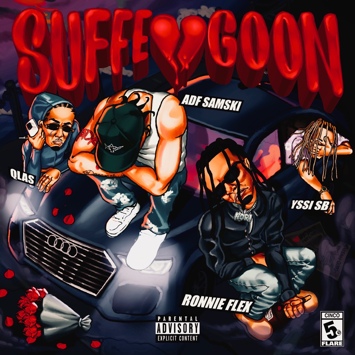 Suffe Goon - Single by ADF Samski, Qlas, Yssi SB & Ronnie Flex album cover