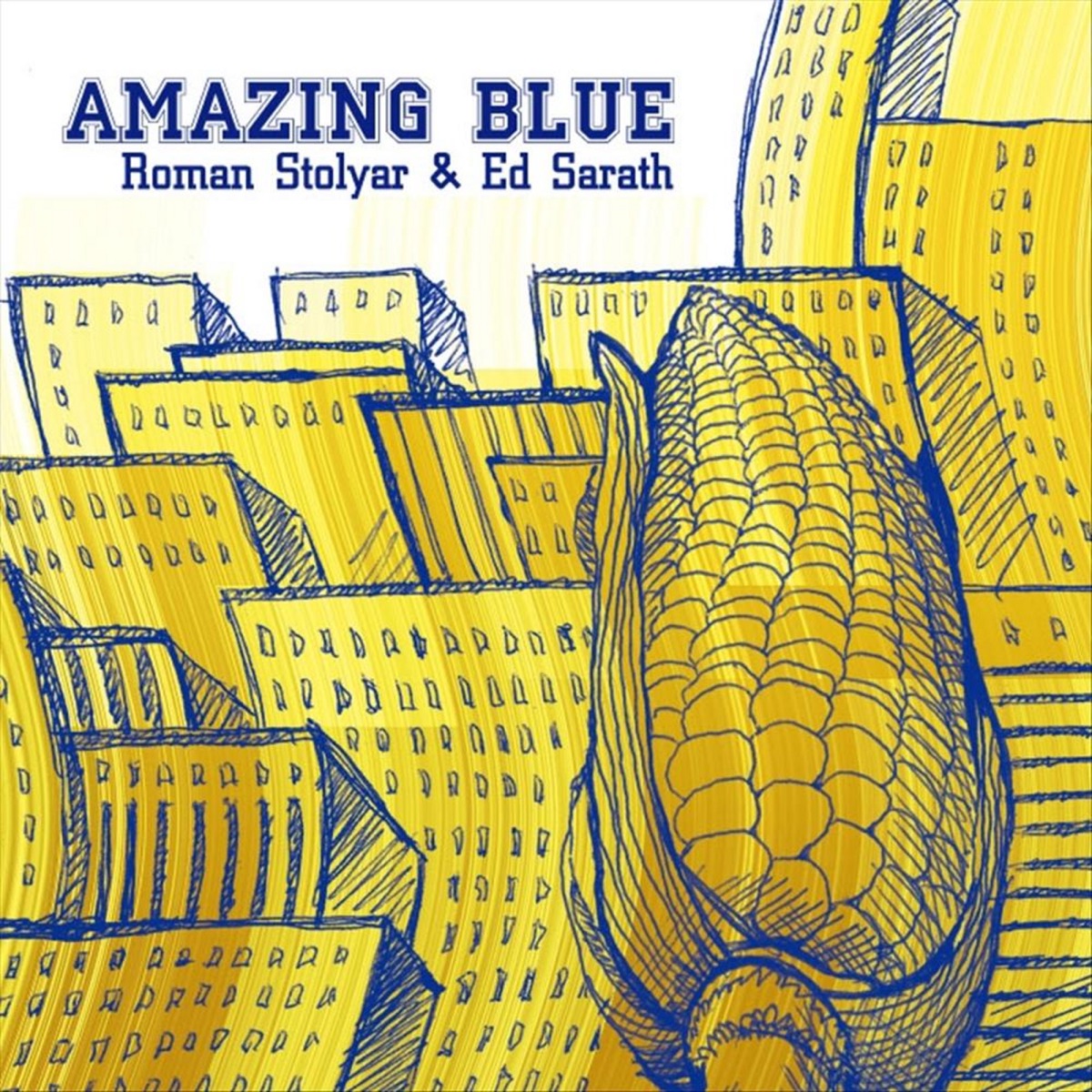 Amazing Blue by Roman Stolyar & Ed Sarath album cover