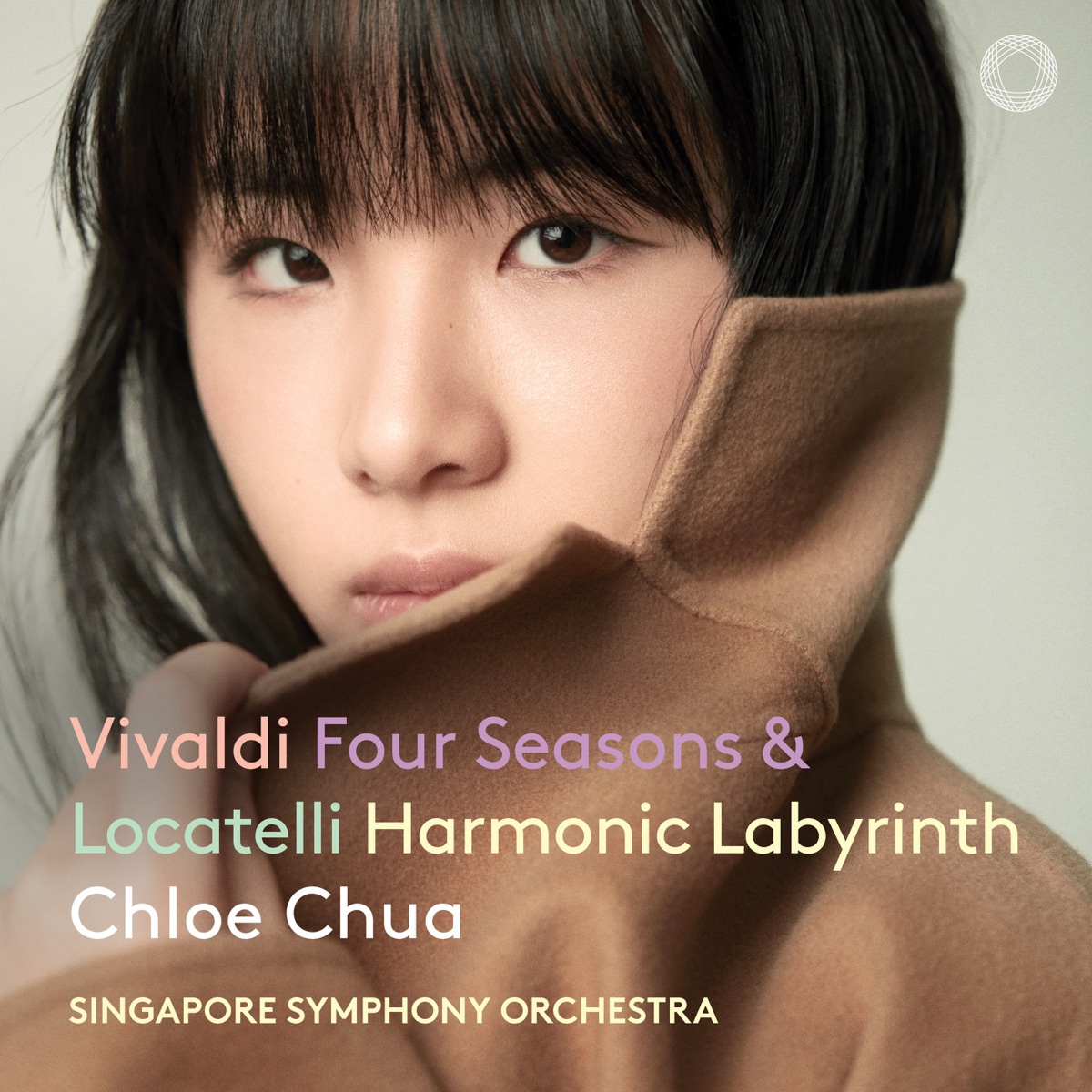 Vivaldi: Four Seasons - Locatelli: Violin Concerto in D Major, Op. 3 No. 12 "Il labirinto armonico" by Chloe Chua, Singapore Symphony Orchestra & Chan Yoong-Han album cover