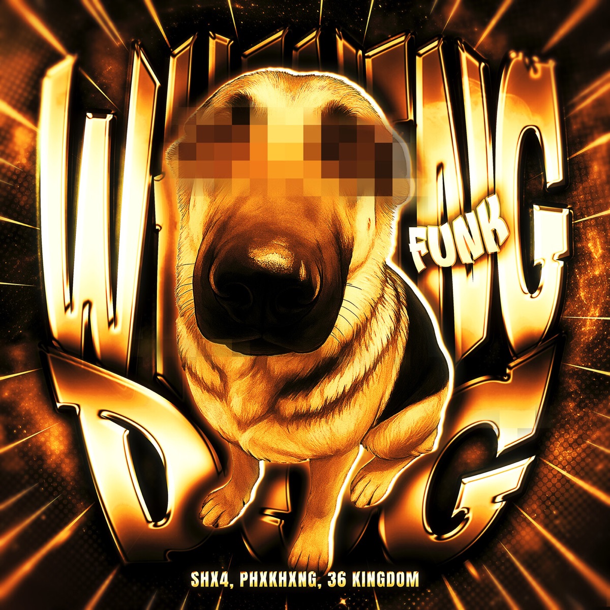 WHINING DOG FUNK - EP by SHX4, PHXKHXNG & 36 KINGDOM album cover