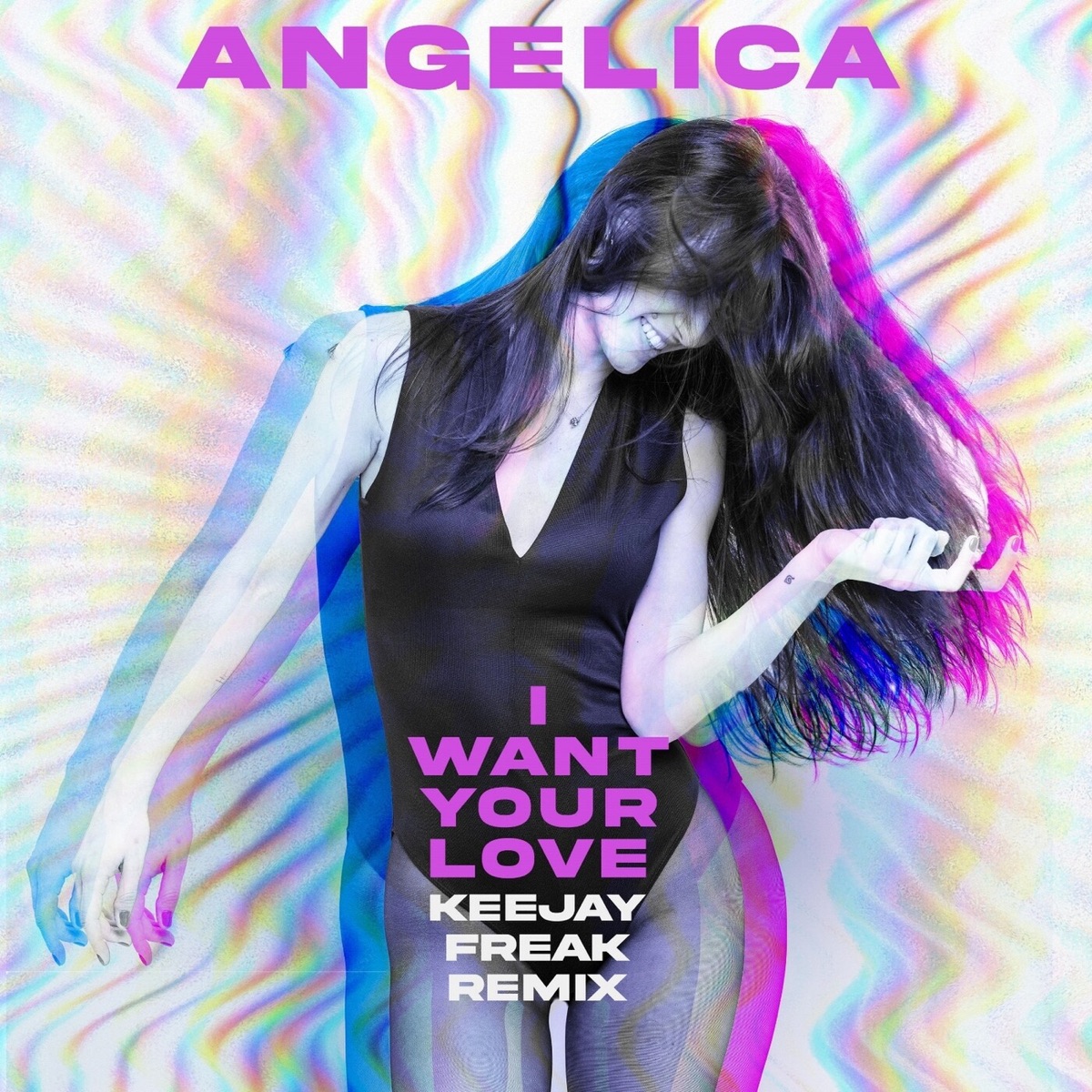 I want your love (Remix by KeeJay Freak) - Single by Angelica Zacchigna album cover