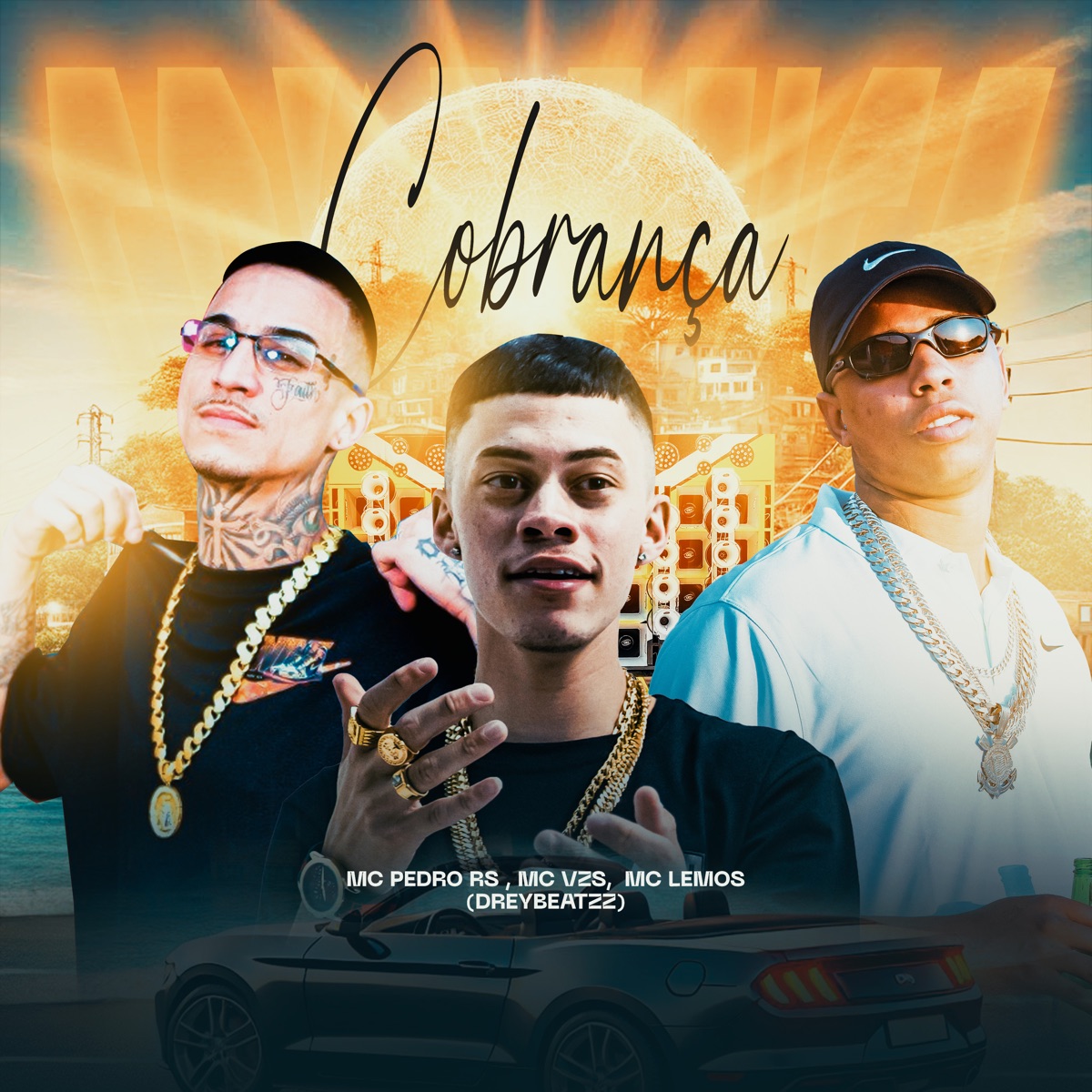 Cobrança - Single by Mc Pedro Rs, Mc Vzs & MC Lemos album cover