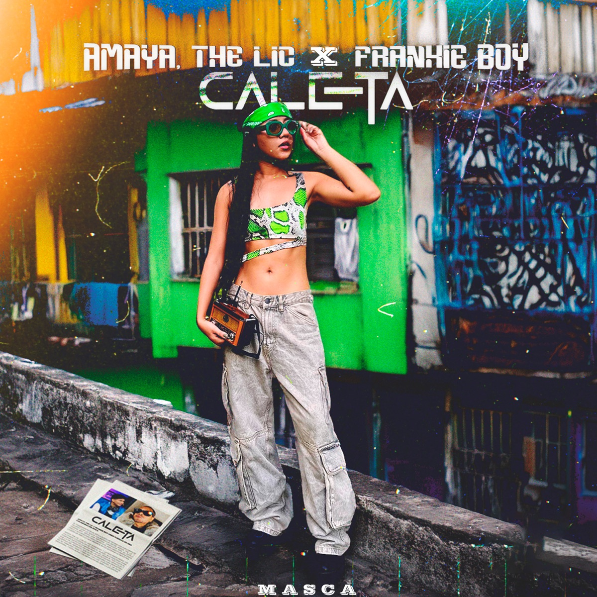 Caleta - Single by Amaya, The LIC, Frankie Boy & Masca album cover