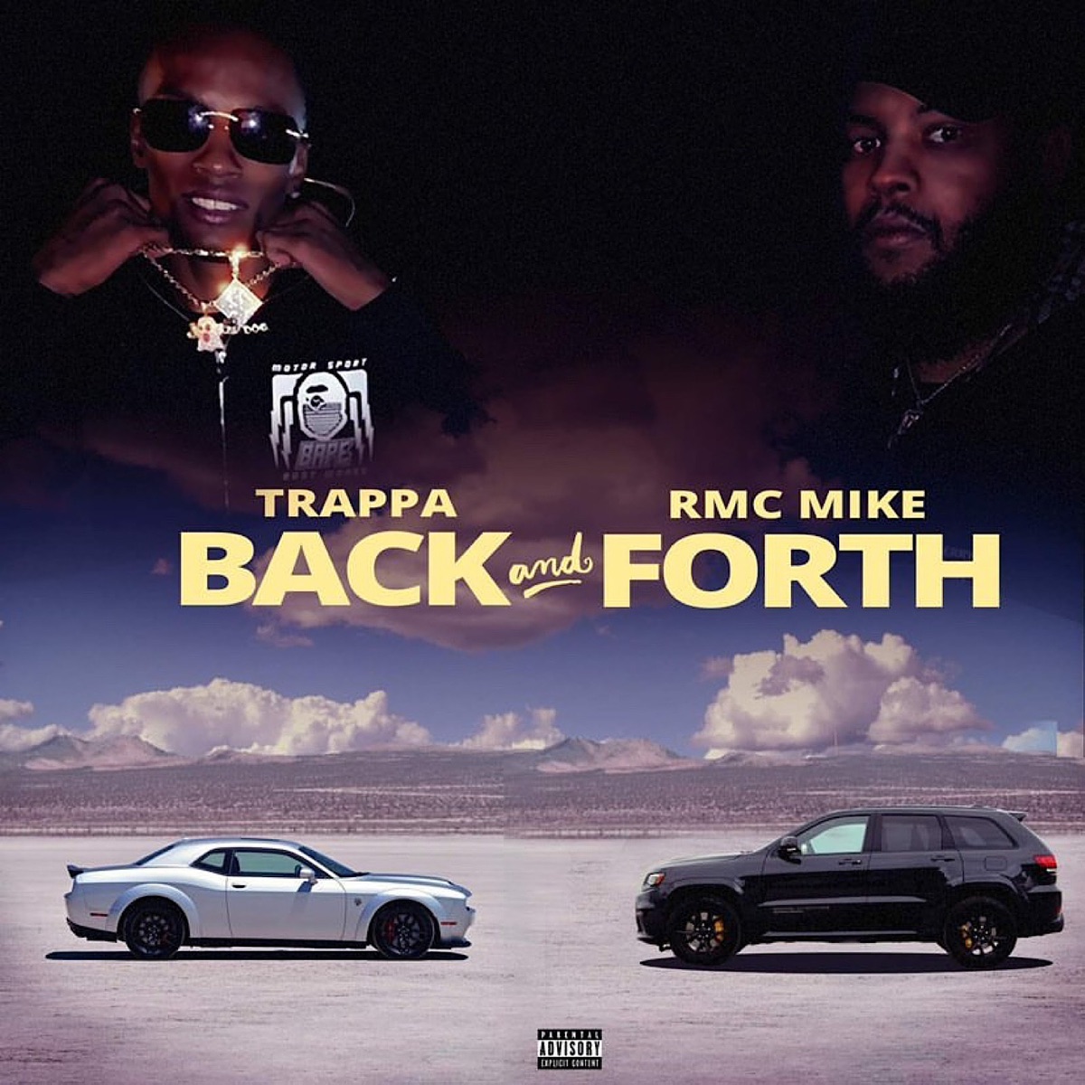 Back and Fourth - Single by TrAppa & RMC Mike album cover