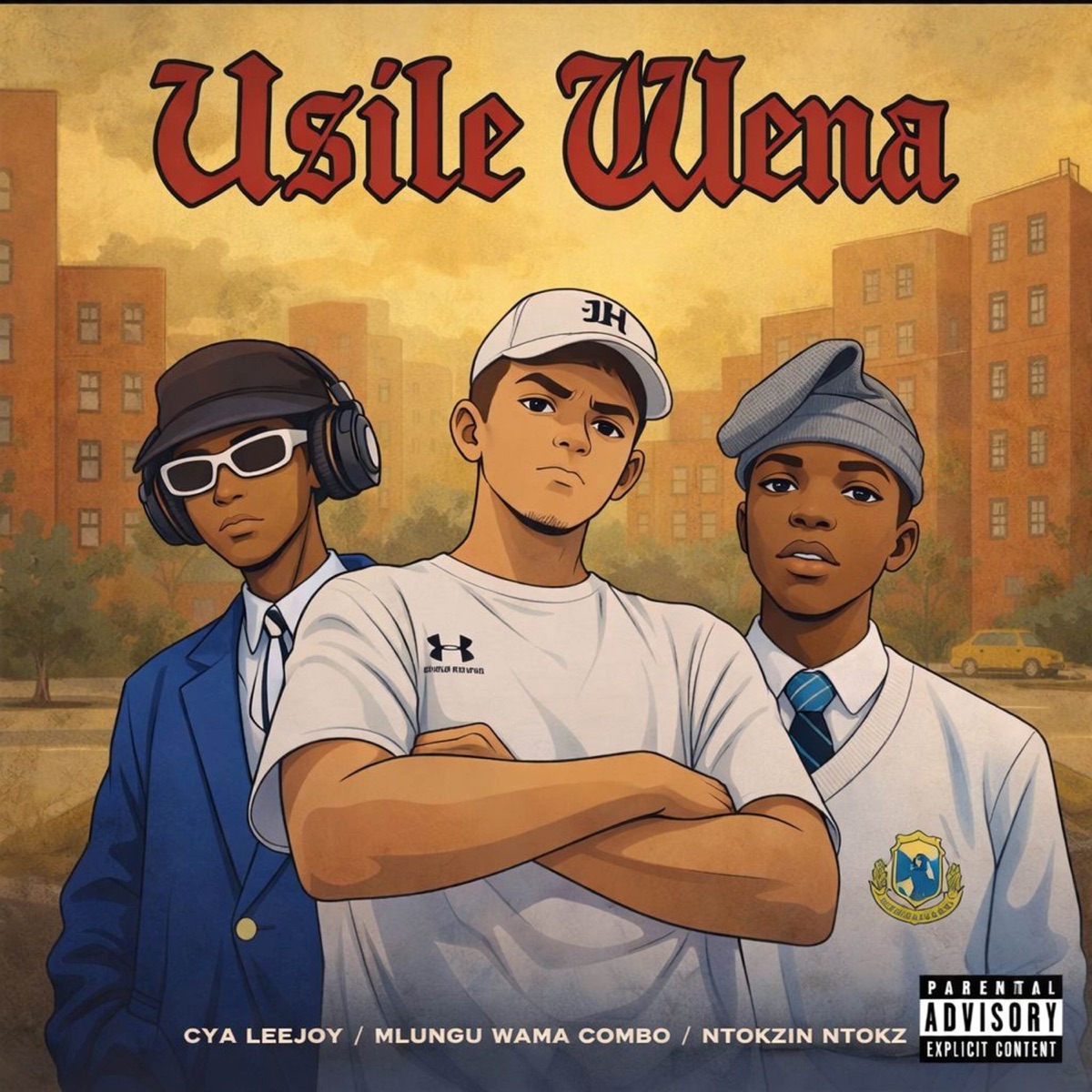 Usile Wena - Single by Cya Leejoy, Mlungu Wama Combo & Ntokzin Ntoks album cover
