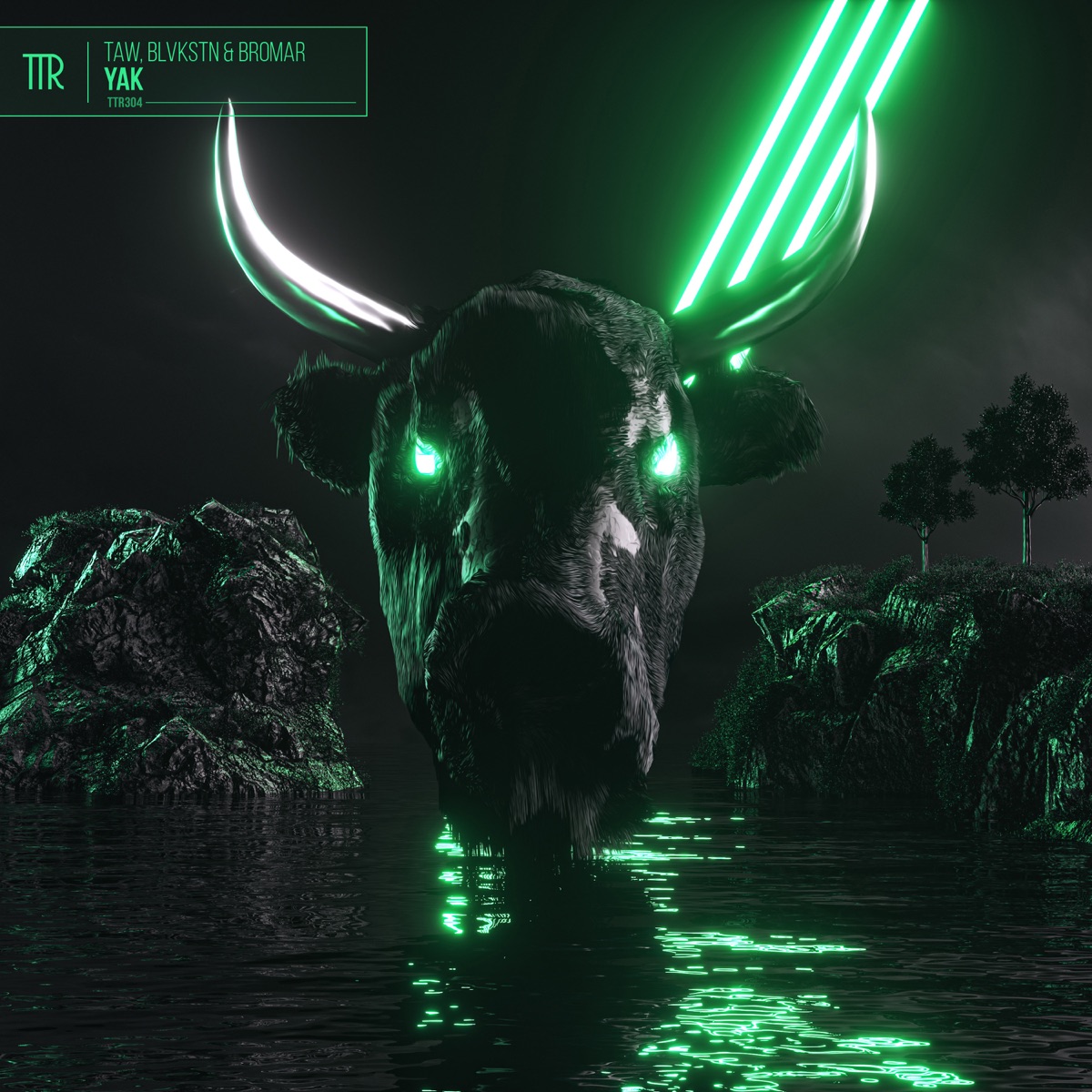 YAK - Single by Taw, Blvkstn & Bromar album cover