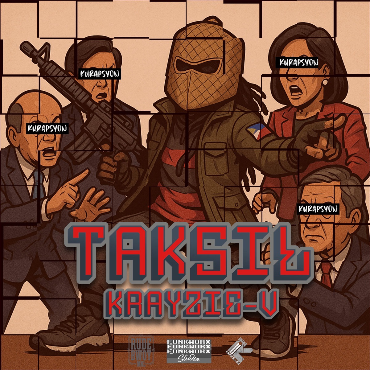 TAKSIL - Single by Krayzie-V album cover