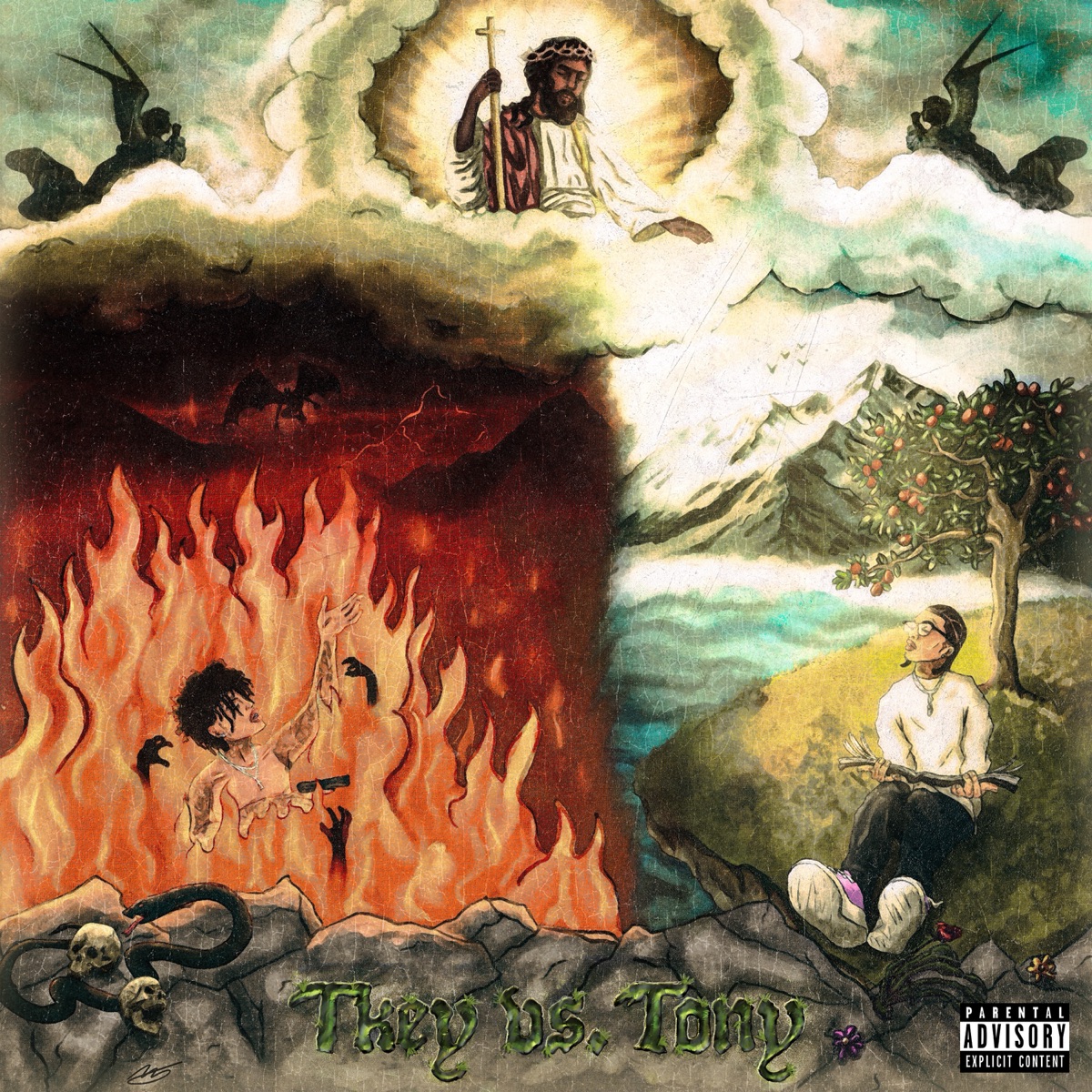 Tkey vs. Tony by Lil Tony Official album cover