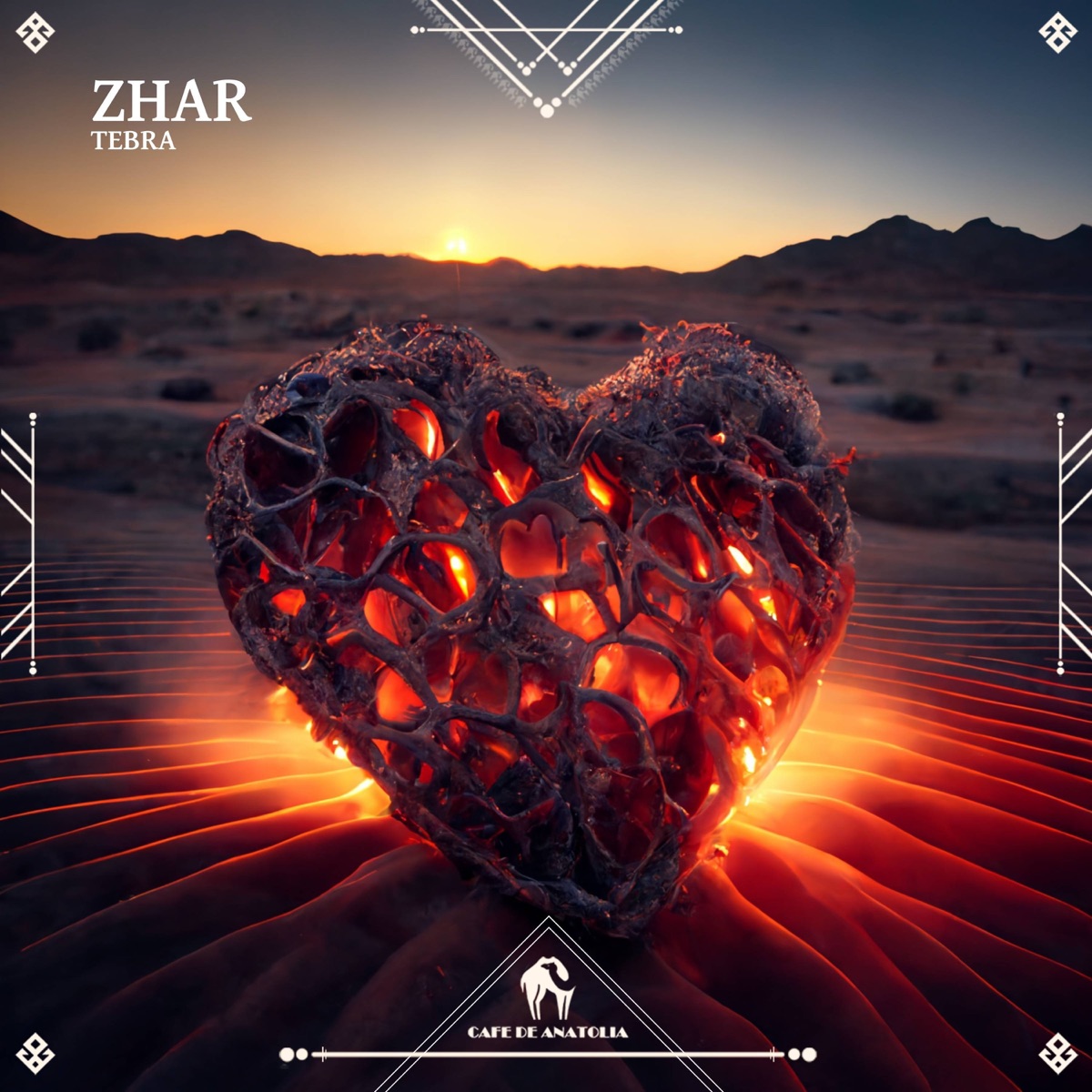 Zhar - Single by Tebra & Cafe De Anatolia album cover