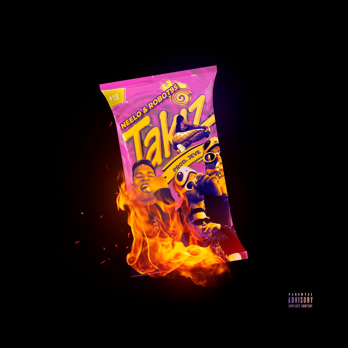 Takis - Single by Neelo & Robot95 album cover