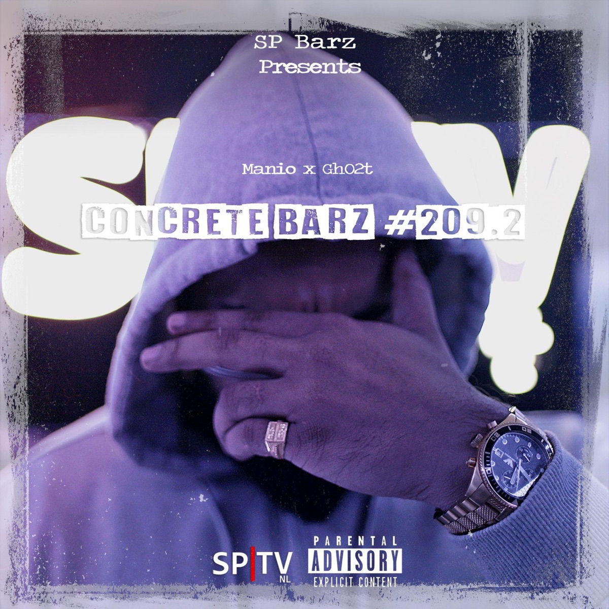 Concrete Barz #209.2 (feat. Manio & Gh02t) - Single by Spbarz album cover