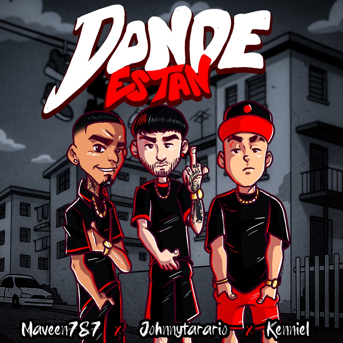 Donde Están - Single by Kenniel, Johnnytario & MAVEEN787 album cover