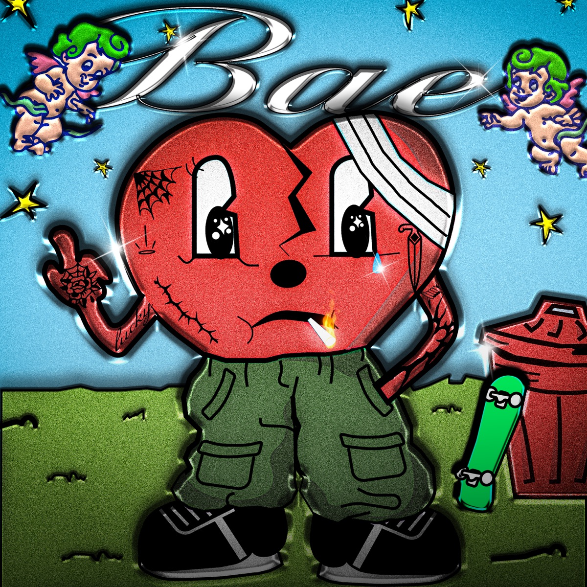 Bae - Single by Lil Acid & NNITRO album cover
