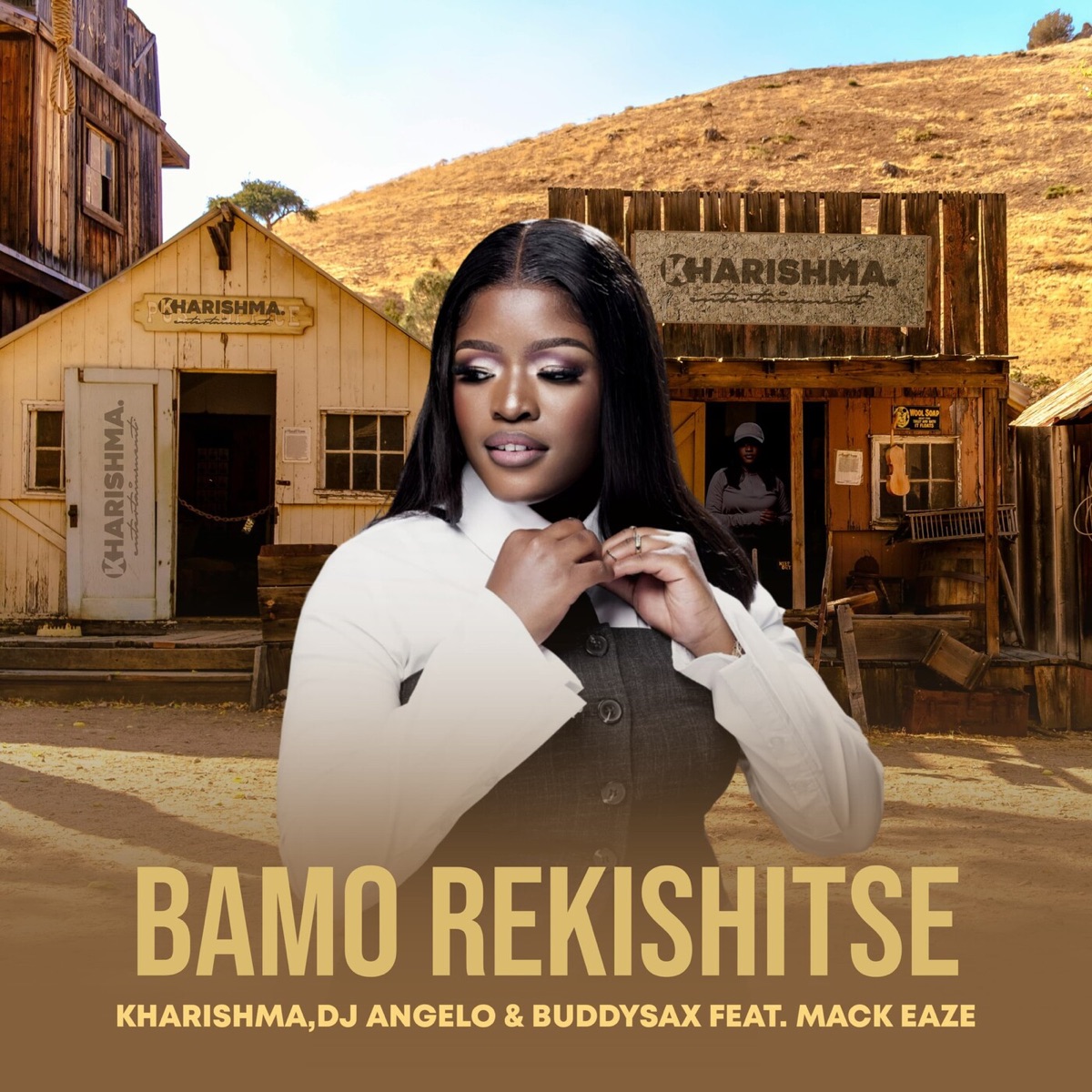 Bamo Rekishitse (feat. Mack Eaze) - Single by Kharishma, DJ Angelo & Buddy Sax album cover
