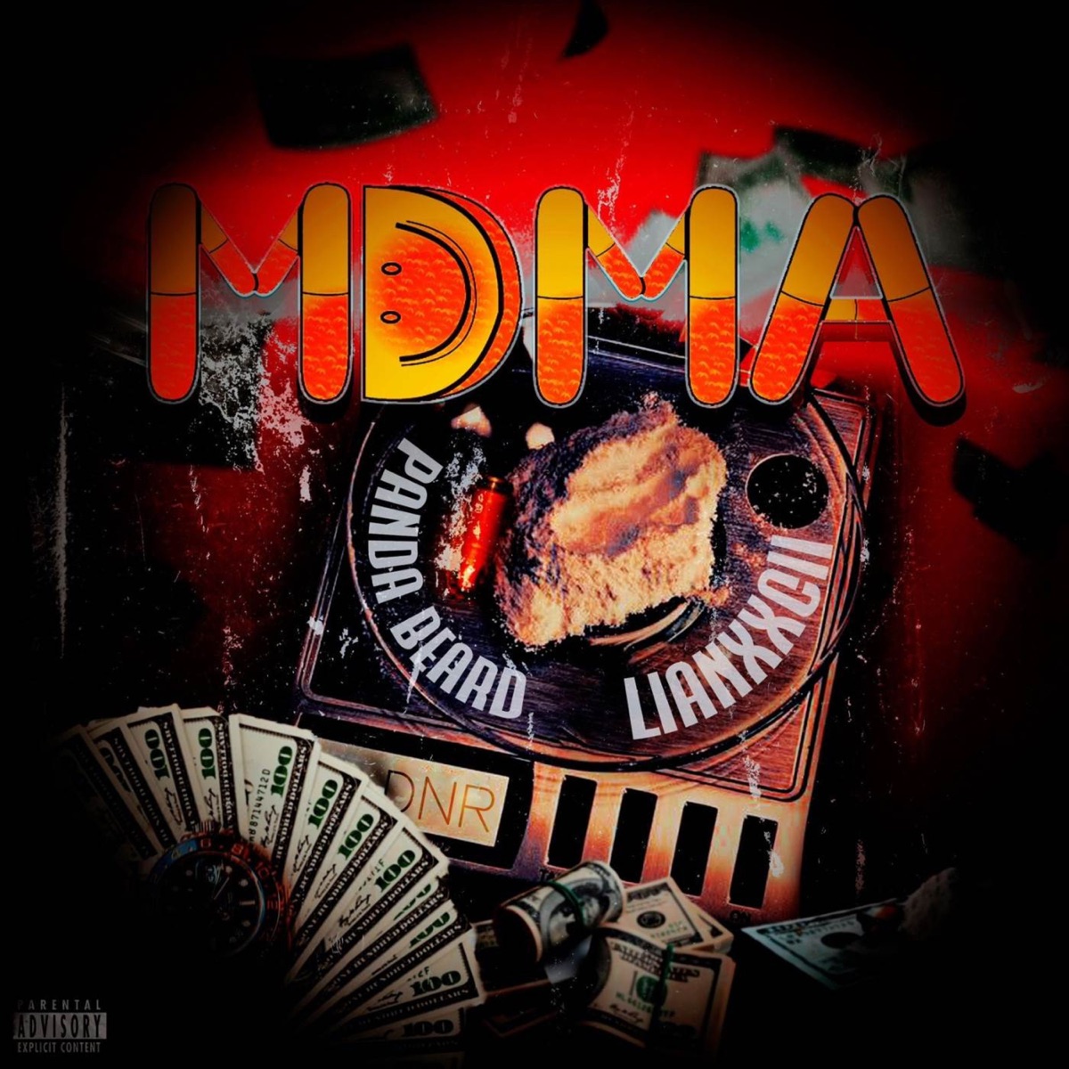 MDMA - Single by Panda Beard & Lianxxcii album cover