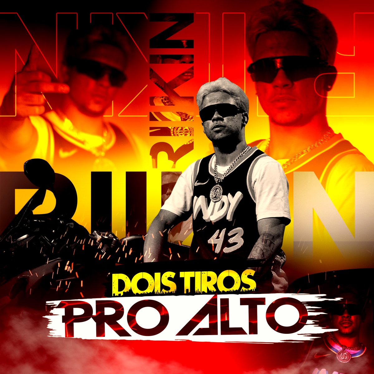 Dois Tiros pro Alto - Single by RIIKIN & DJ DN do Dick album cover