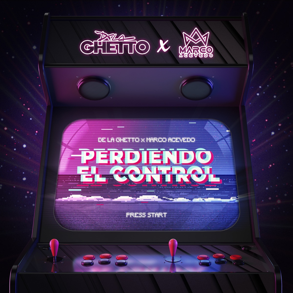 Perdiendo El Control - Single by De La Ghetto & Marco Acevedo album cover
