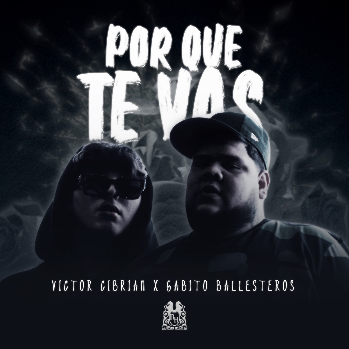 Porque Te Vas - Single by Victor Cibrian & Gabito Ballesteros album cover
