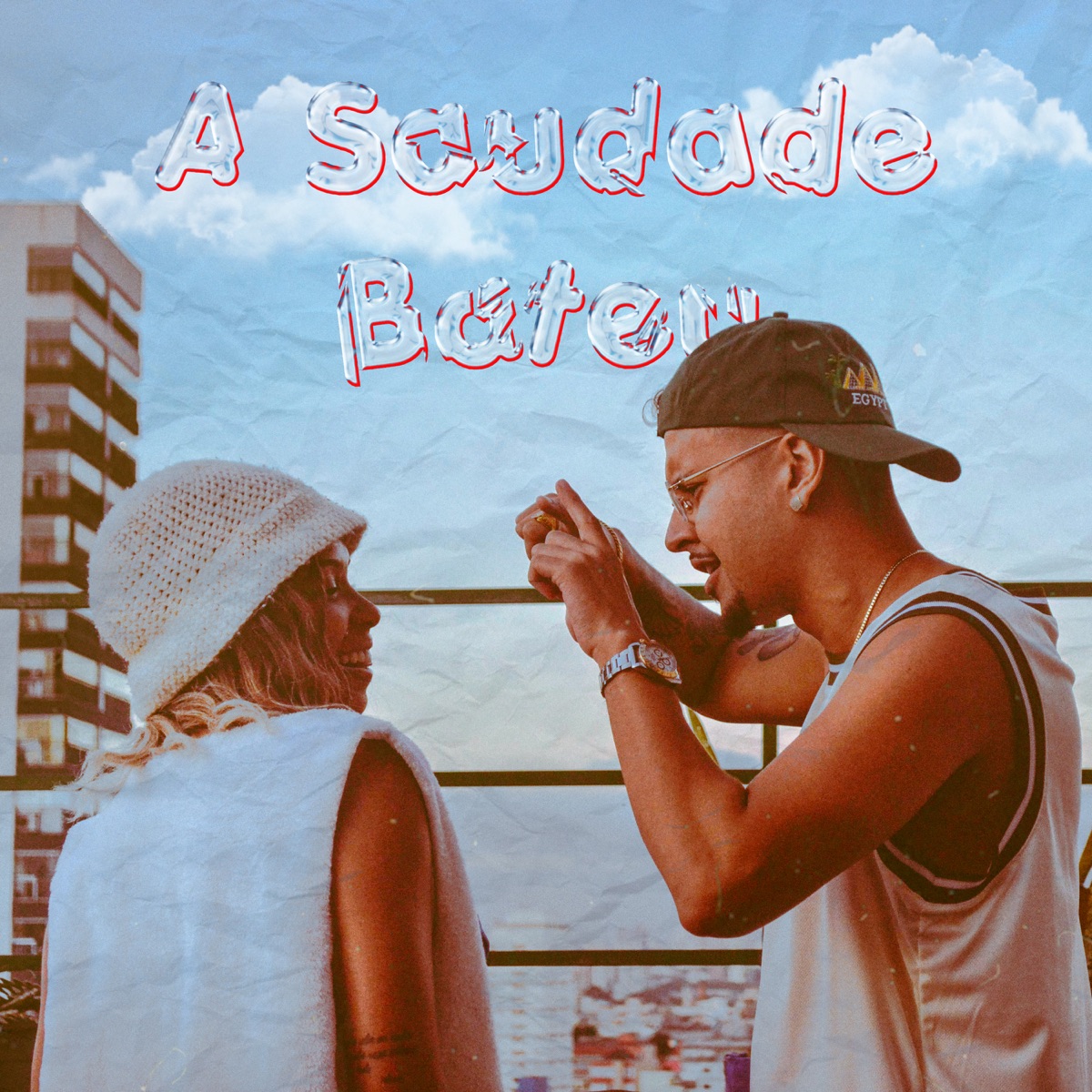 A Saudade Bateu (feat. Thur) - Single by Memê no Beat album cover