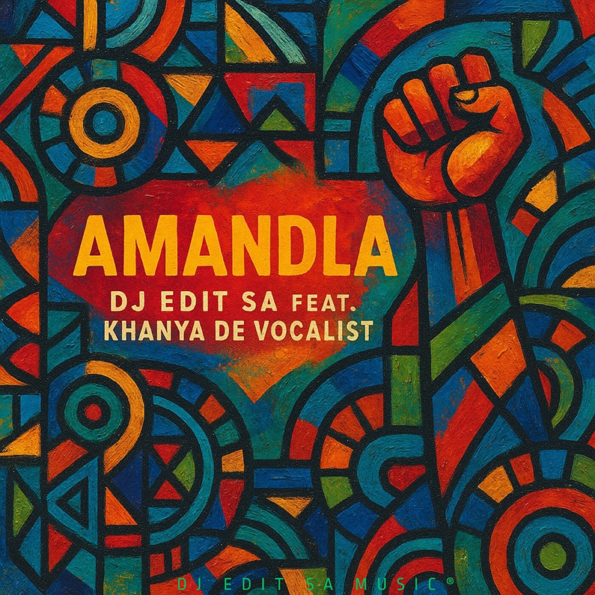 Amandla (feat. Khanya De Vocalist) - Single by DJ Edit SA album cover