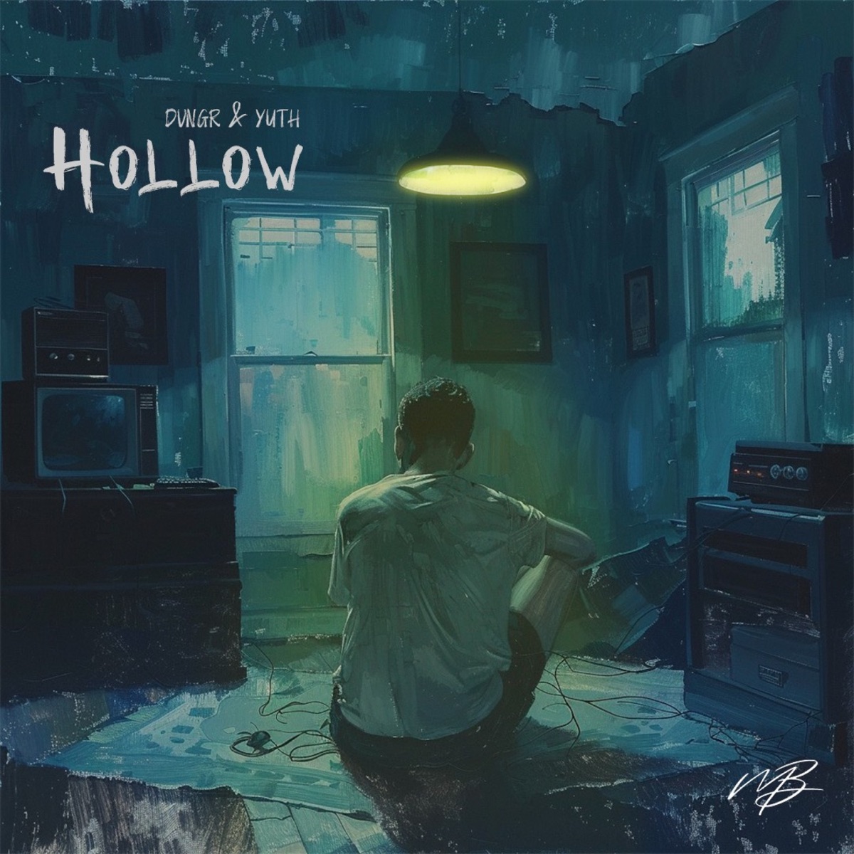 Hollow - Single by DVNGR & Yuth album cover