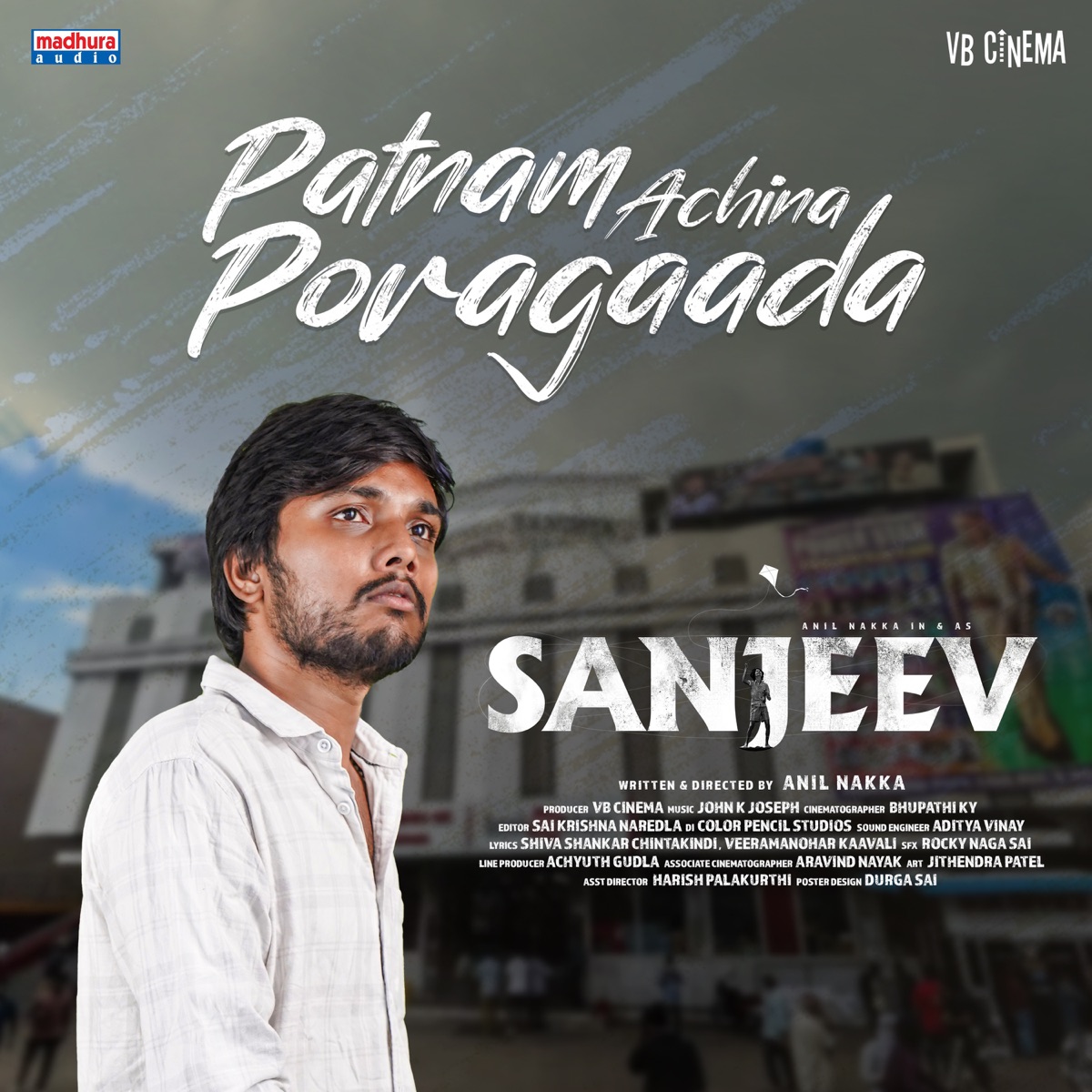 Patnam Achina Poragada (From "Sanjeev") - Single by Shiva Shankar Chinthakindi & John K Joseph album cover
