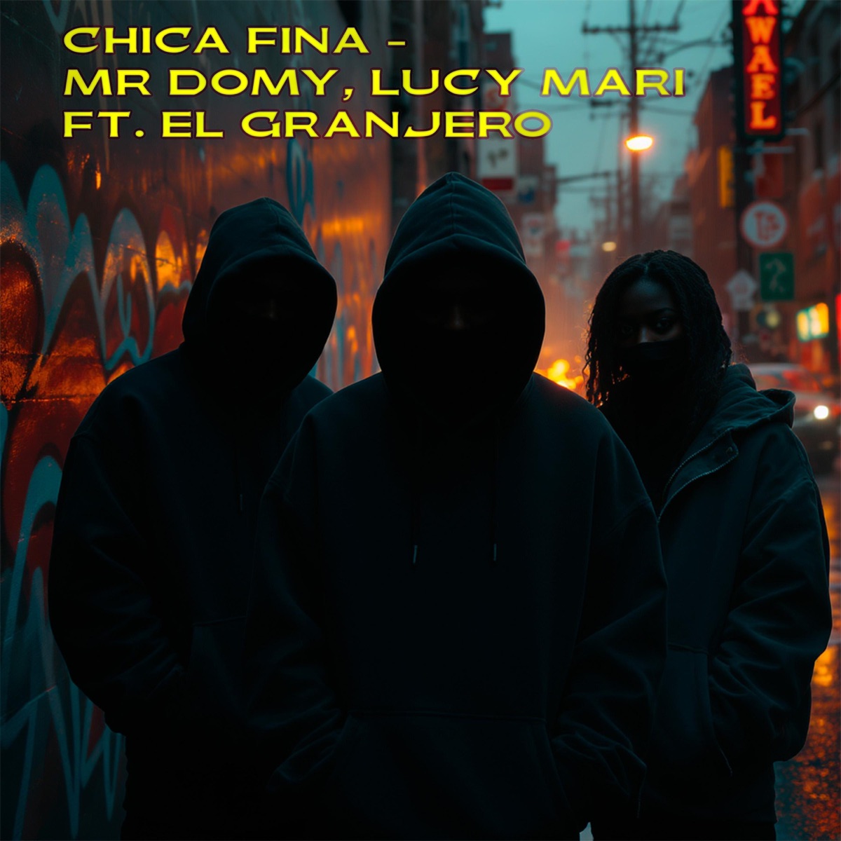 CHICA FINA (feat. Mr. Domy & Lucy Mari) - Single by El granjero album cover