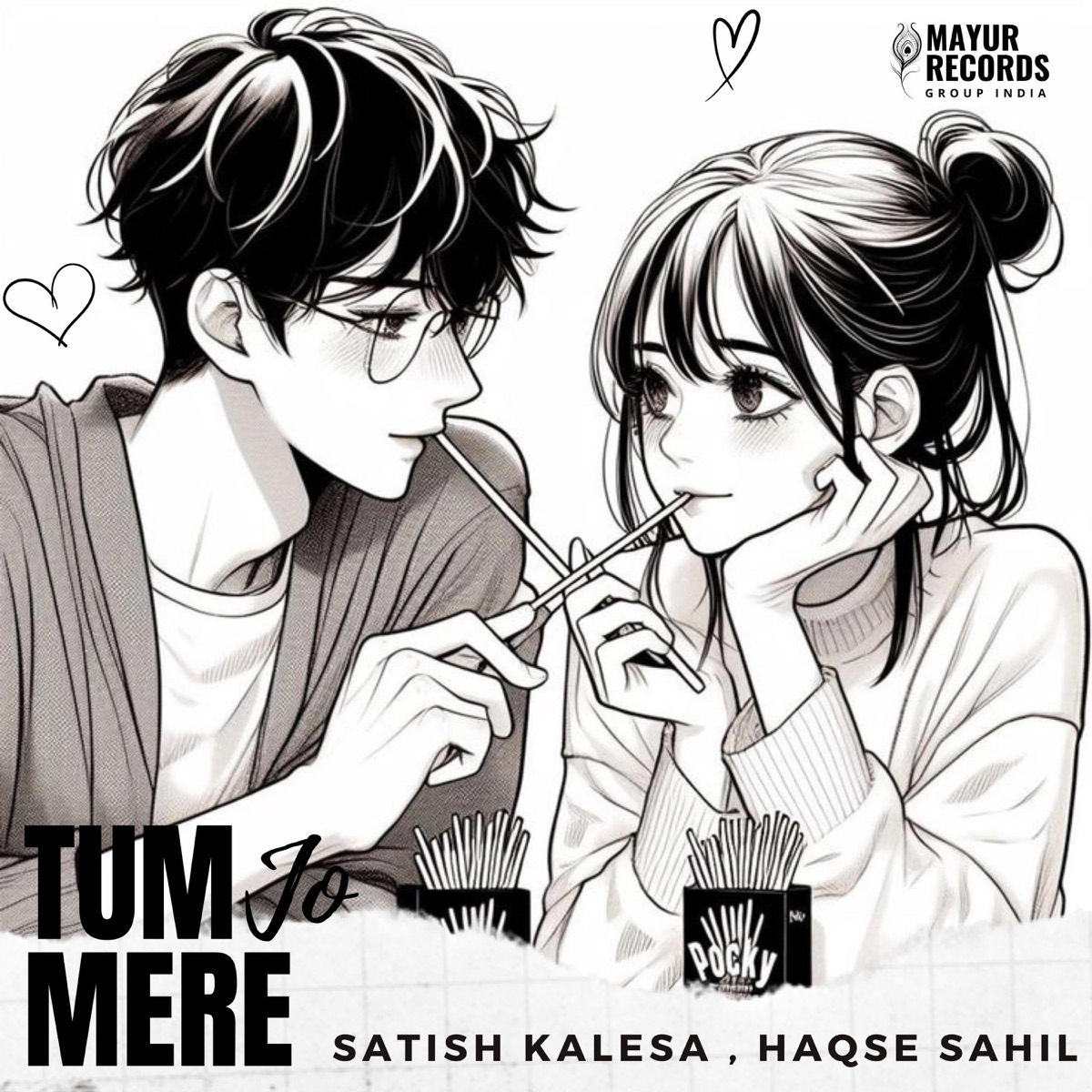 Tum Jo Mere (feat. Haqse Sahil) - Single by Satish Kalesa album cover