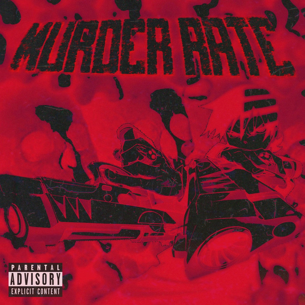 Murder Rate (feat. CROWD OF UNIQUE & OniJay) - Single by SOPV, BOOSTプサイ & Mainly album cover
