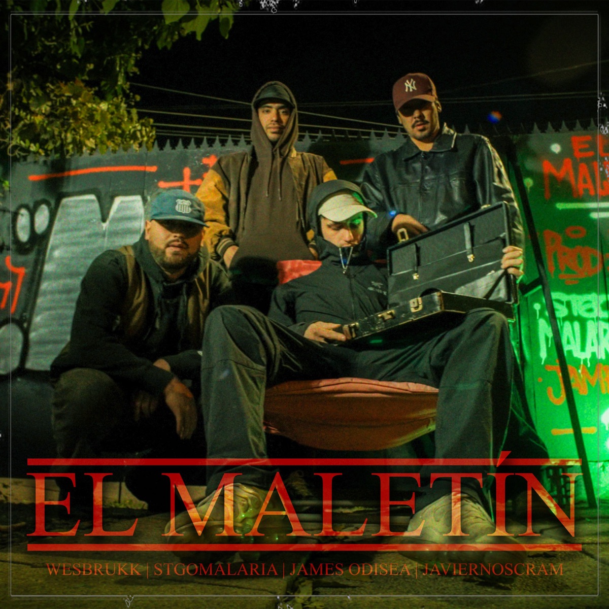 El Maletín - Single by Wesbrukk, StgoMalaria, James Odisea & Javiernoscram album cover
